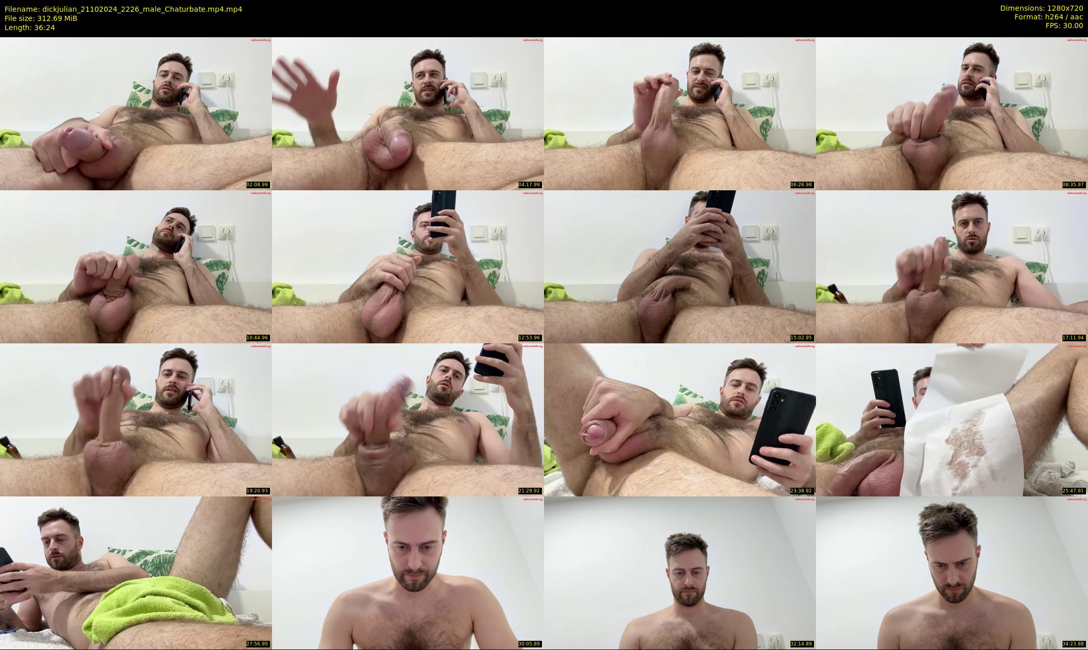dickjulian — 37 minute Chaturbate male cam show recording, 720p, Oct 21, 2024