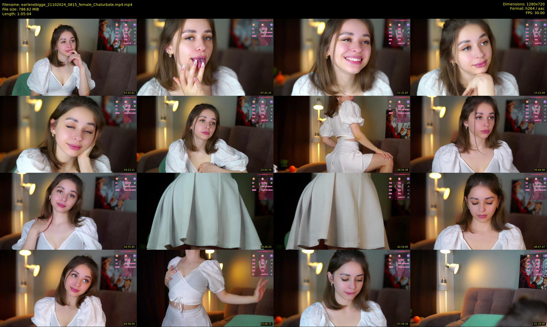 earlenebigge — 66 minute Chaturbate female cam show recording, 720p, Oct 21, 2024