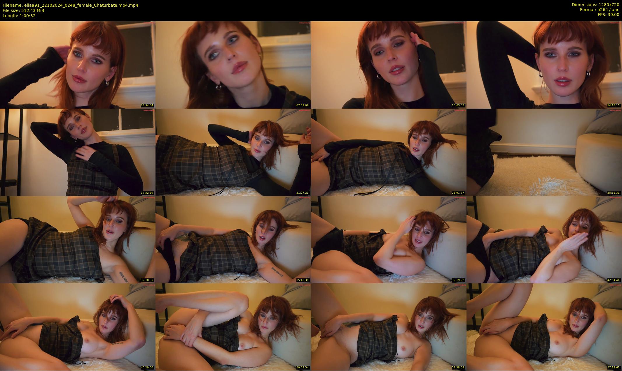 ellaa91 — 61 minute Chaturbate female cam show recording, 720p, Oct 22, 2024