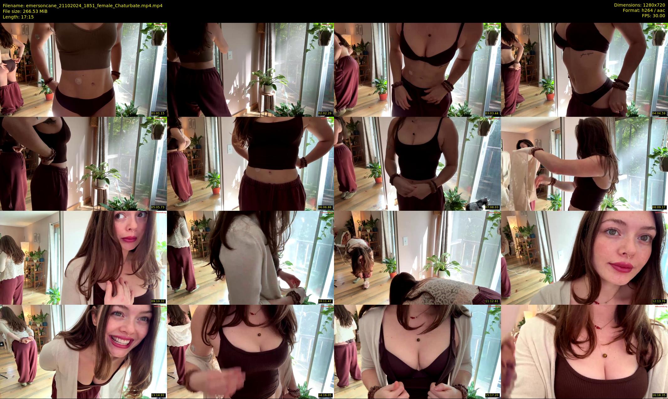 emersoncane — 18 minute Chaturbate female cam show recording, 720p, Oct 21, 2024