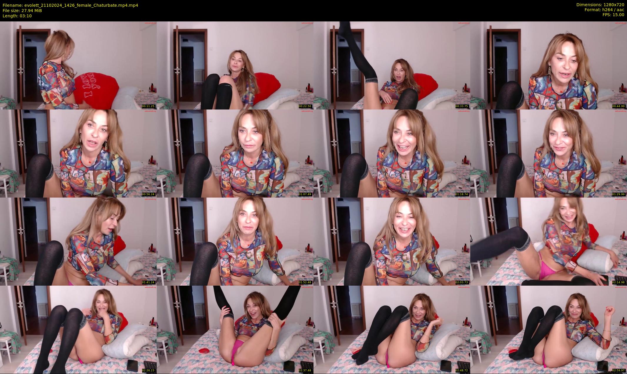 evolett — 4 minute Chaturbate female cam show recording, 720p, Oct 21, 2024