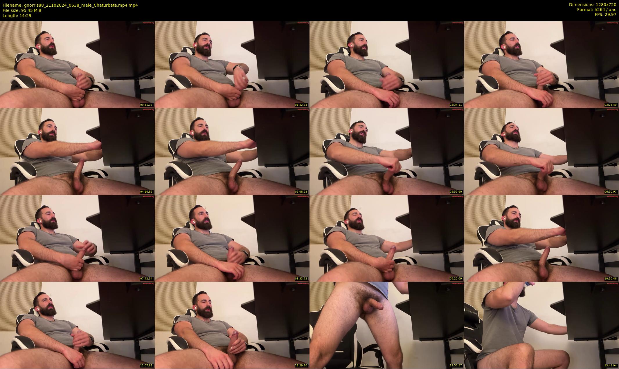 gnorris88 — 15 minute Chaturbate male cam show recording, 720p, Oct 21, 2024