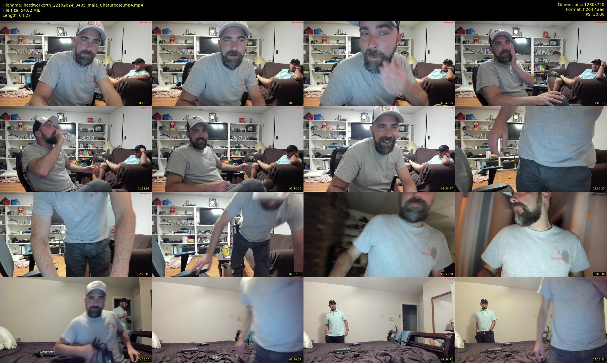 hardworkertn — 5 minute Chaturbate male cam show recording, 720p, Oct 22, 2024