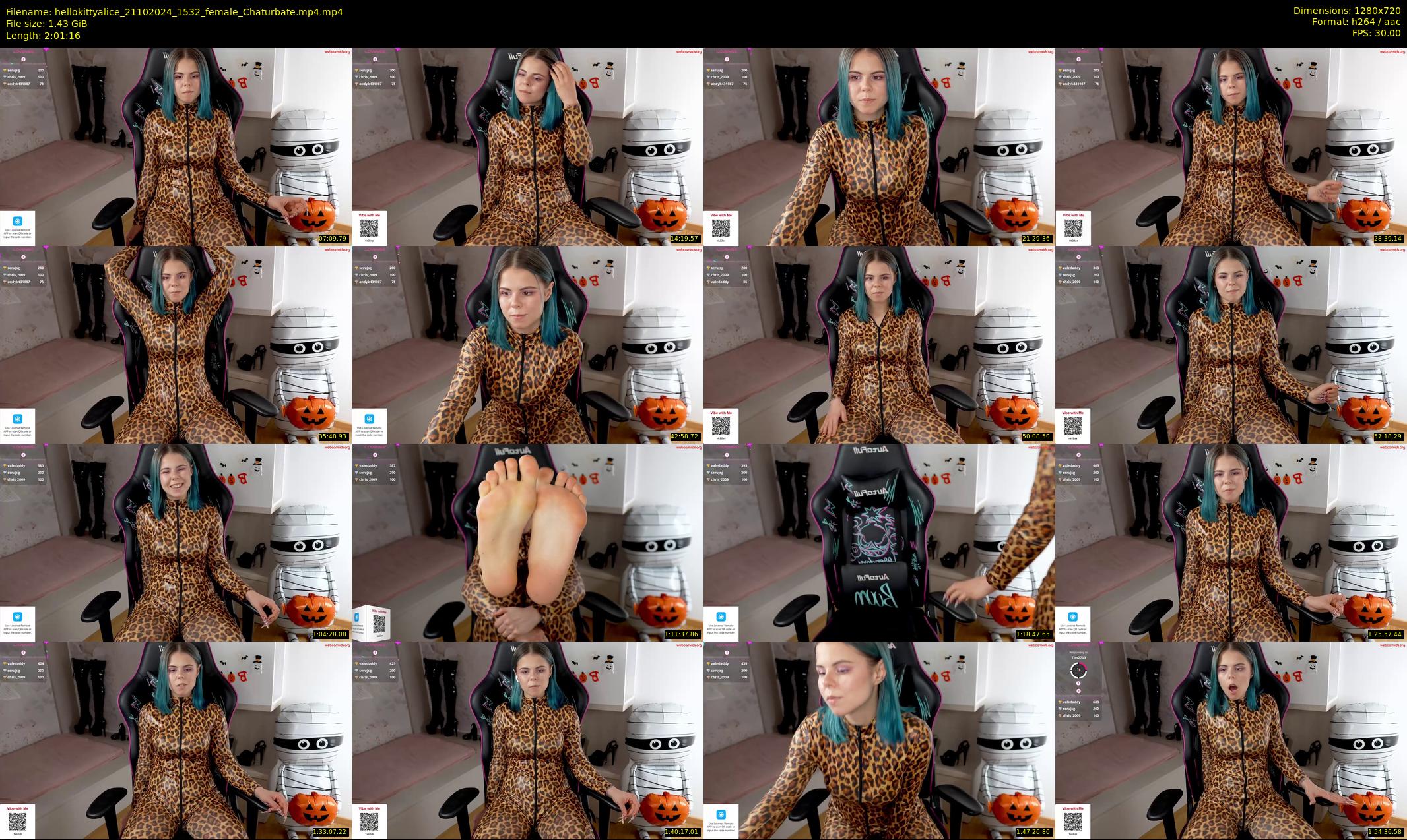 hellokittyalice — 122 minute Chaturbate female cam show recording, 720p, Oct 21, 2024