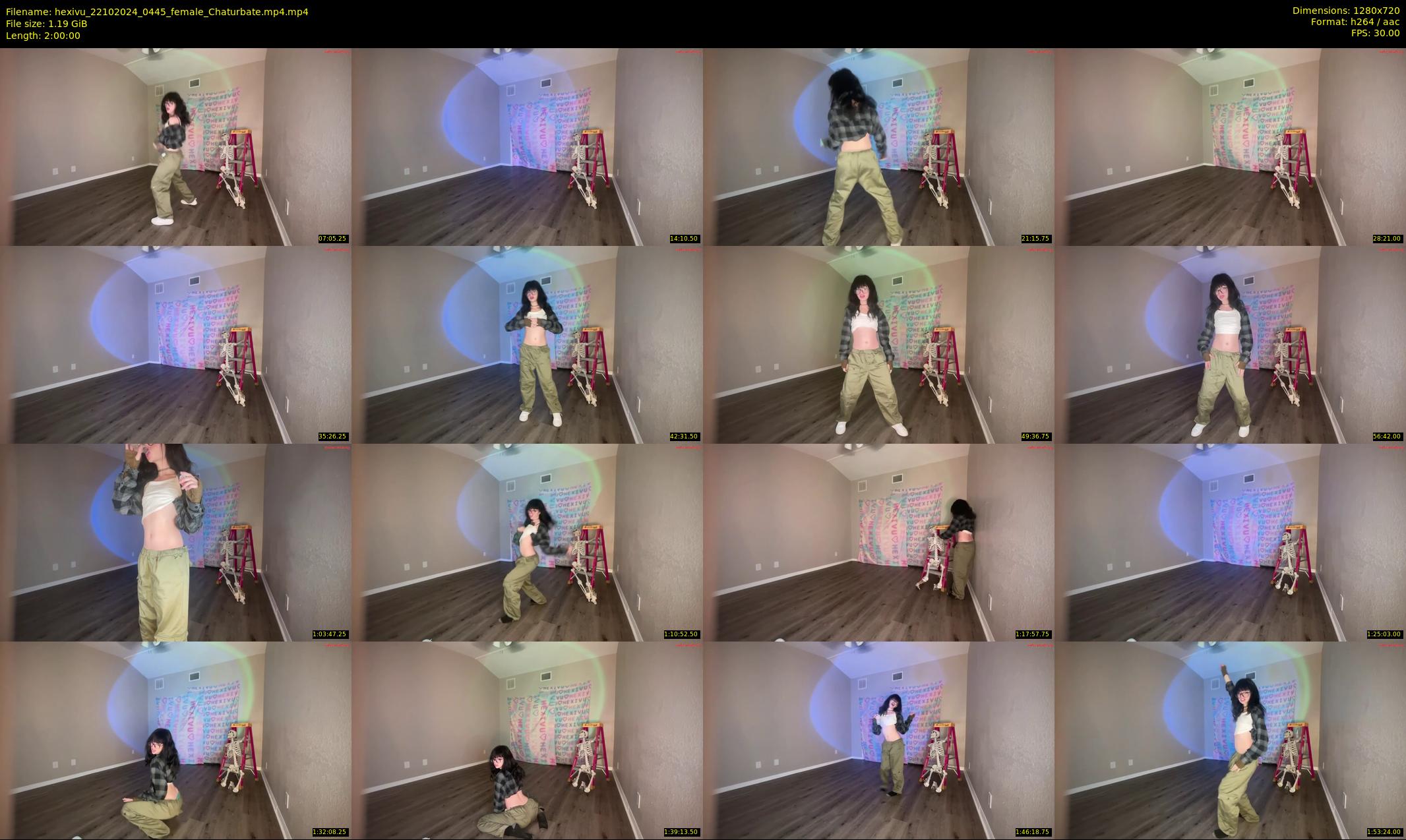hexivu — 120 minute Chaturbate female cam show recording, 720p, Oct 22, 2024