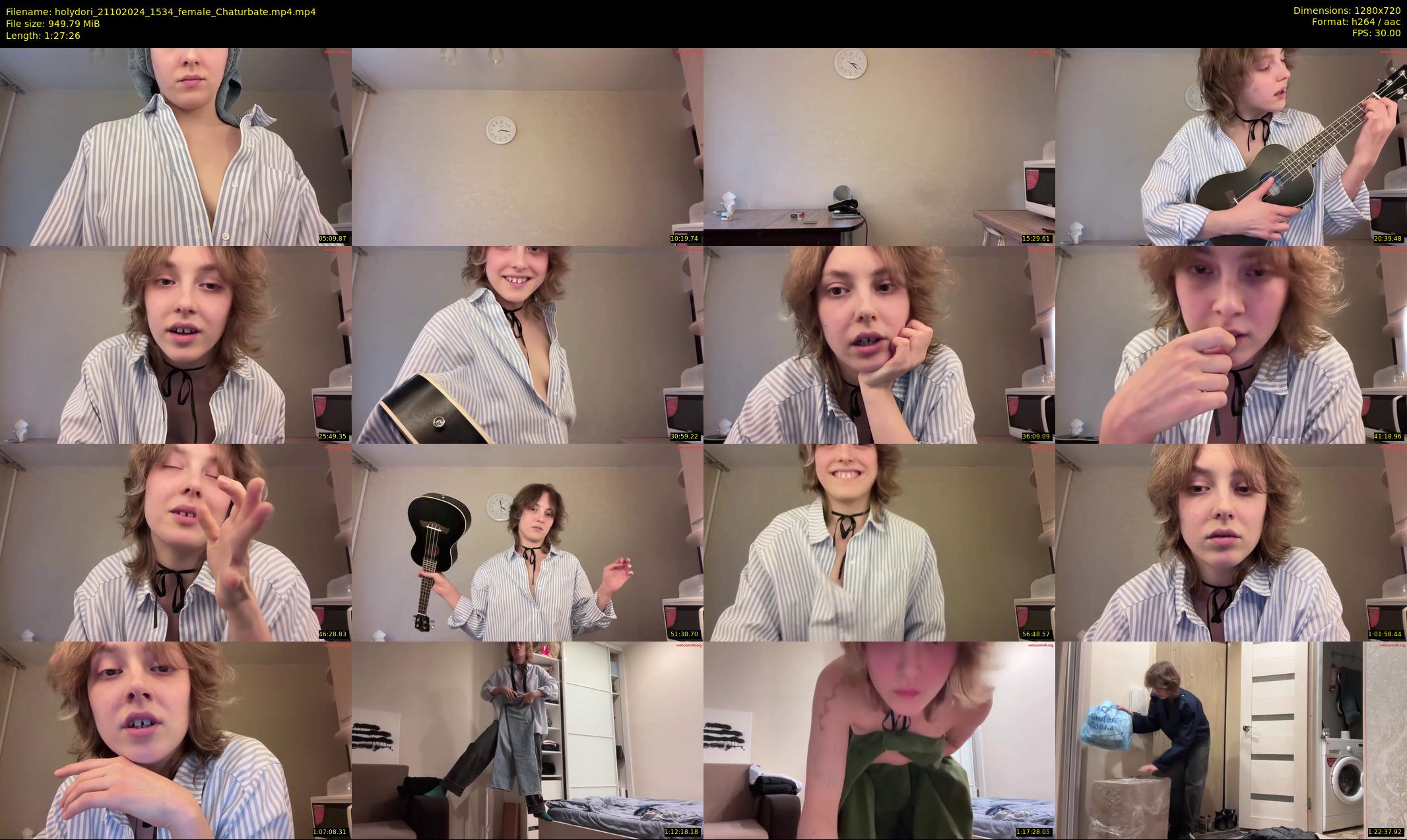 holydori — 88 minute Chaturbate female cam show recording, 720p, Oct 21, 2024
