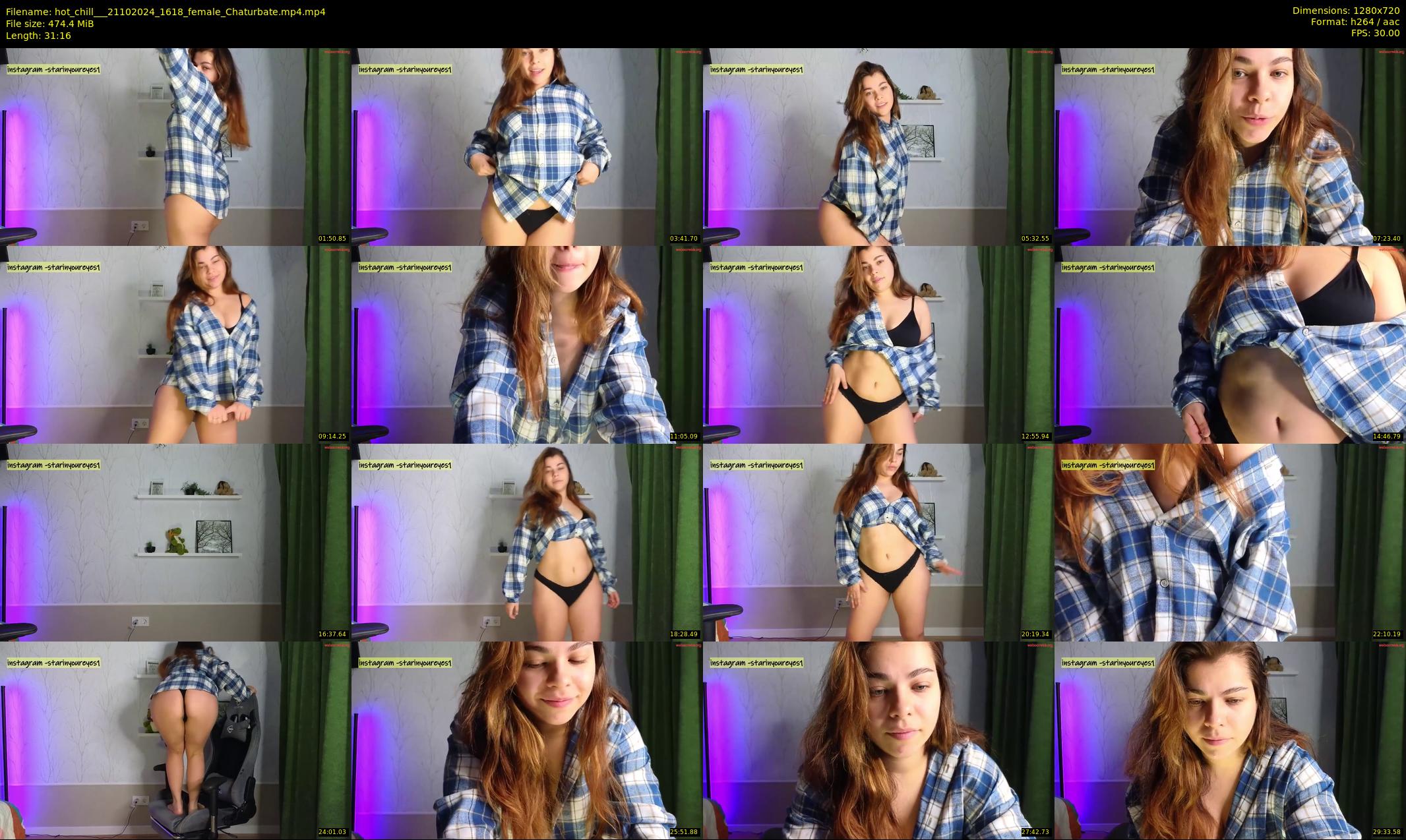 hot_chill__ — 32 minute Chaturbate female cam show recording, 720p, Oct 21, 2024