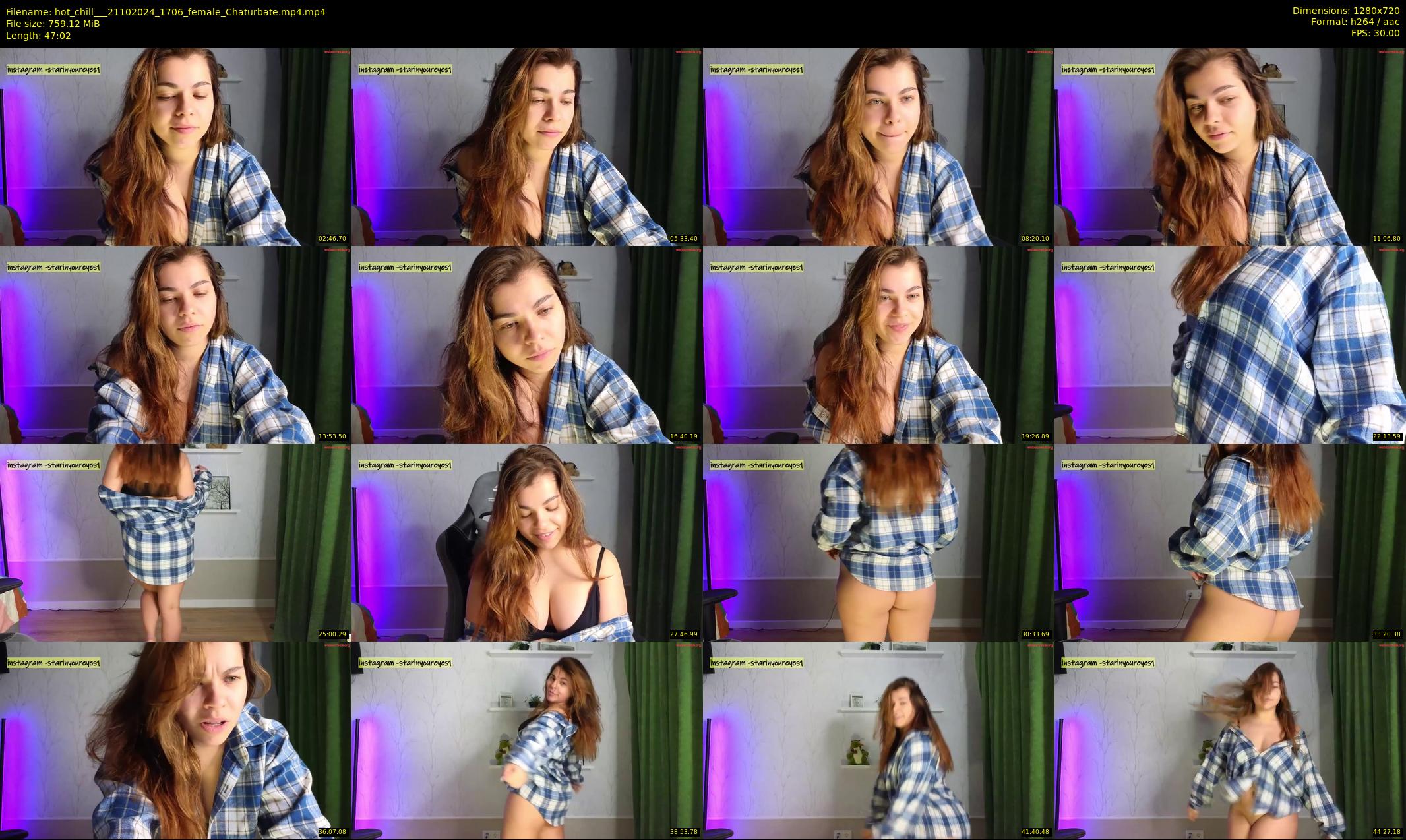 hot_chill__ — 48 minute Chaturbate female cam show recording, 720p, Oct 21, 2024
