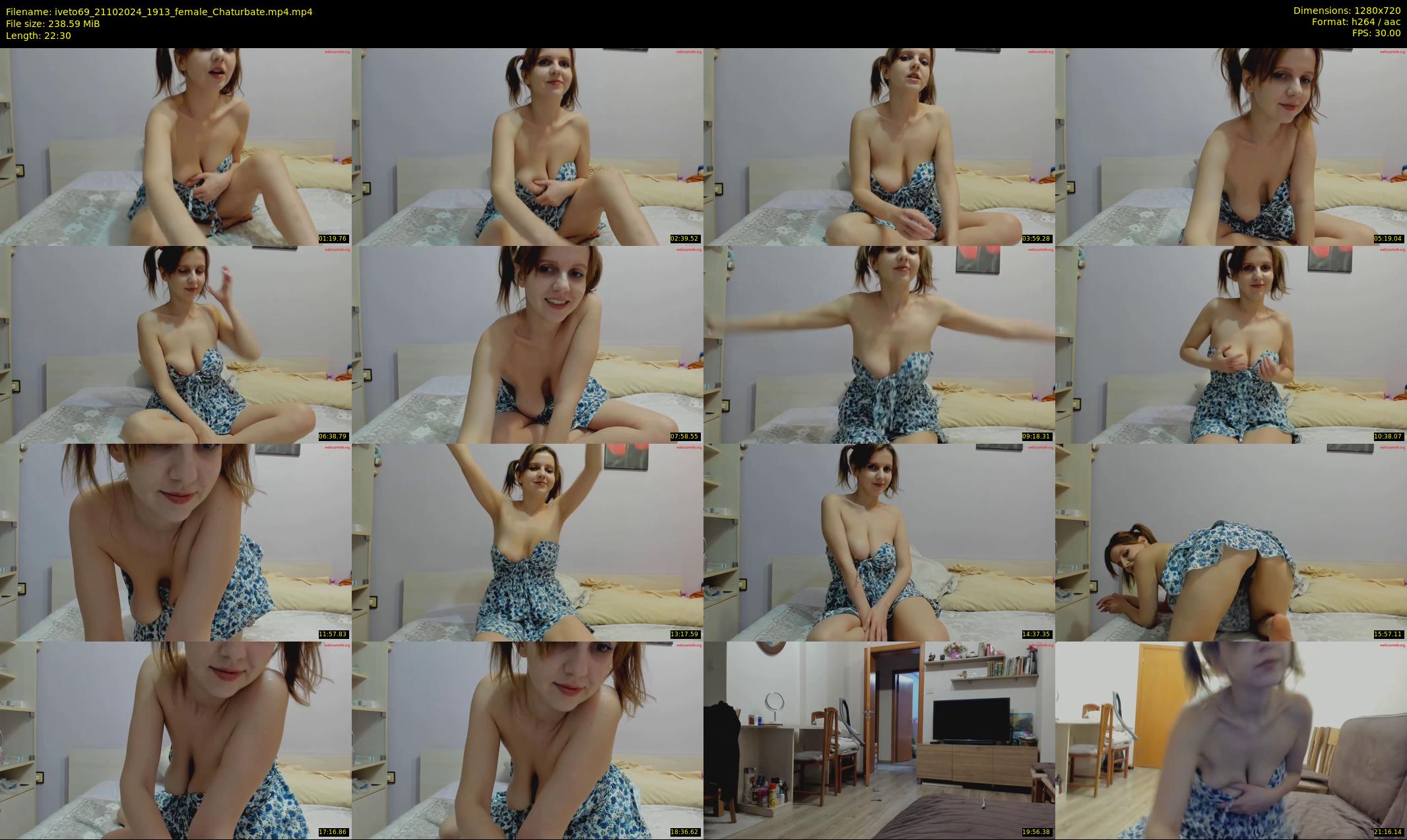 iveto69 — 23 minute Chaturbate female cam show recording, 720p, Oct 21, 2024