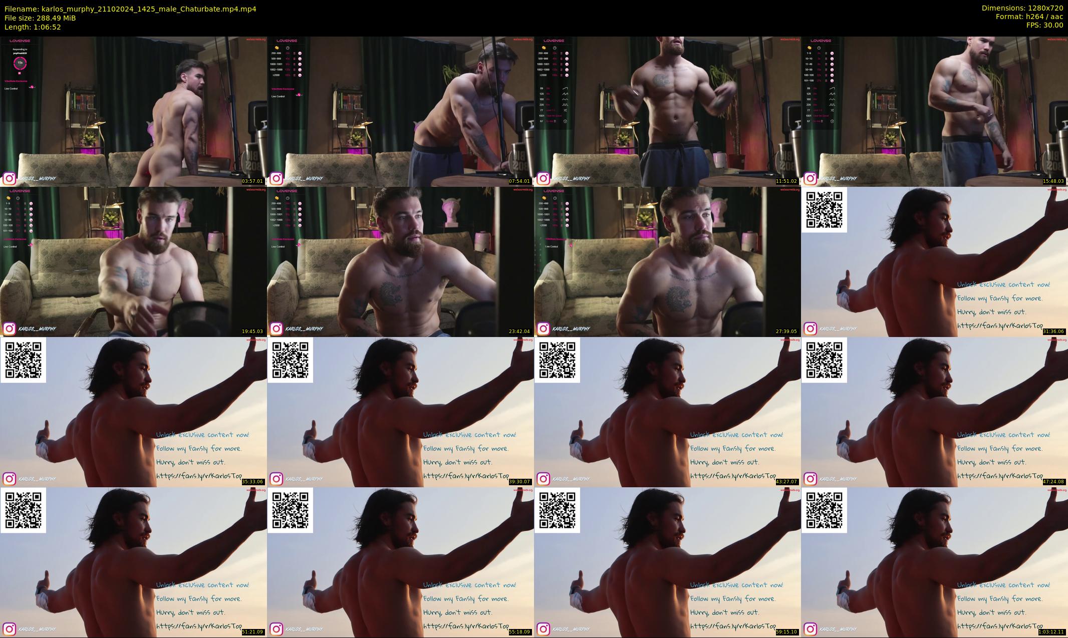 karlos_murphy — 67 minute Chaturbate male cam show recording, 720p, Oct 21, 2024