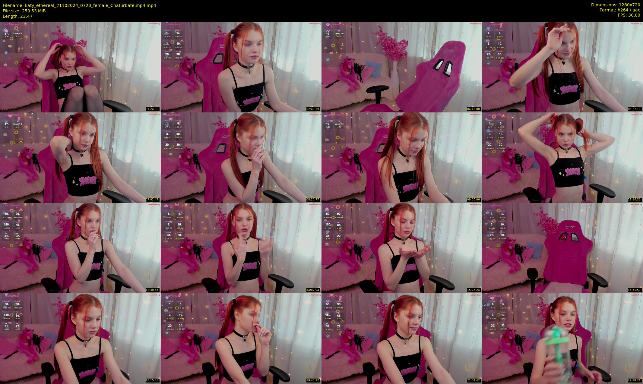 katy_ethereal — 24 minute Chaturbate female cam show recording, 720p, Oct 21, 2024
