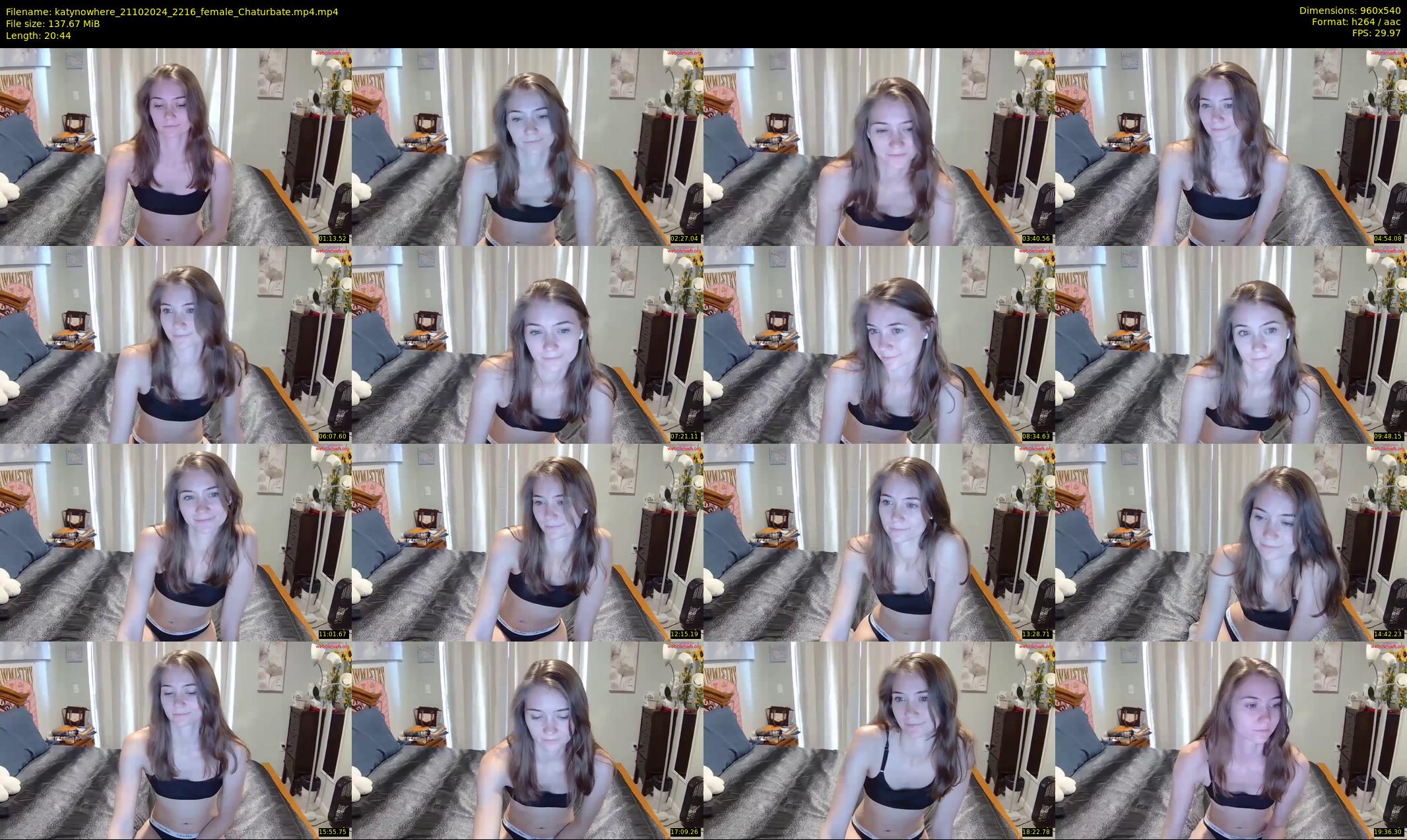 katynowhere — 21 minute Chaturbate female cam show recording, 480p, Oct 21, 2024