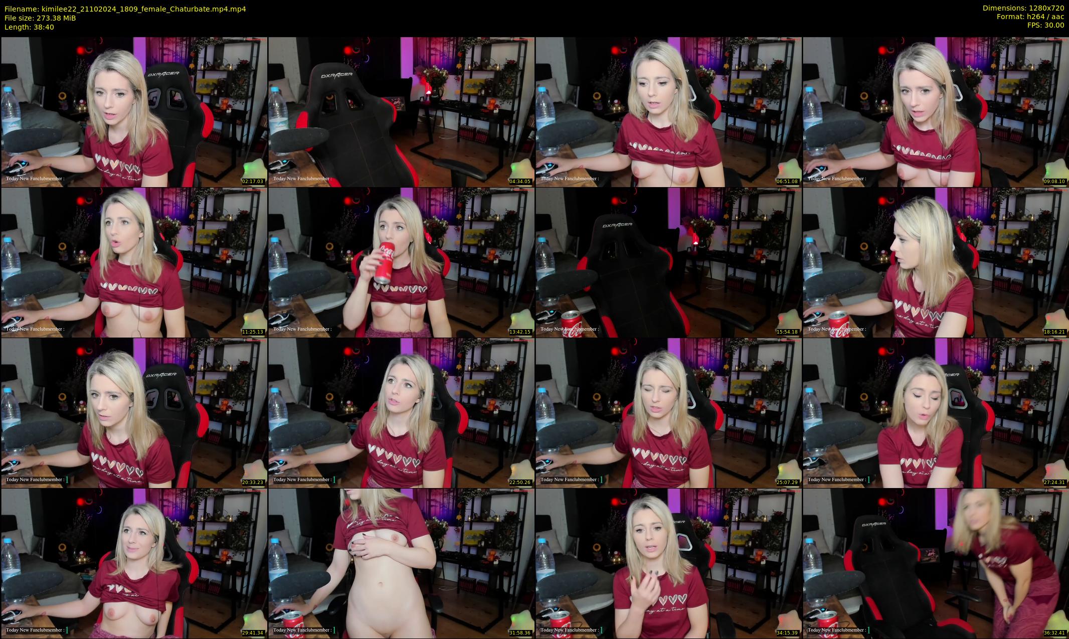 kimilee22 — 39 minute Chaturbate female cam show recording, 720p, Oct 21, 2024