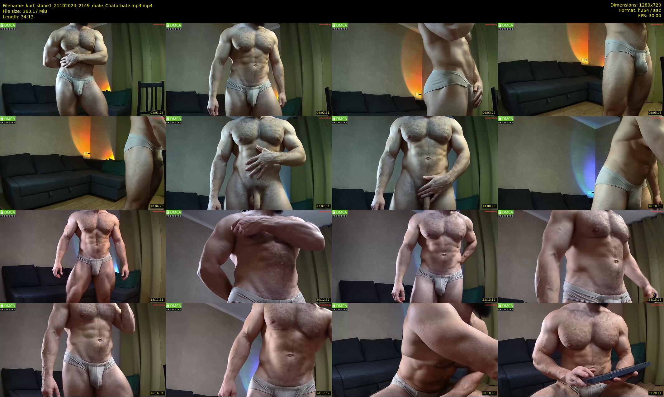 kurt_stone1 — 35 minute Chaturbate male cam show recording, 720p, Oct 21, 2024
