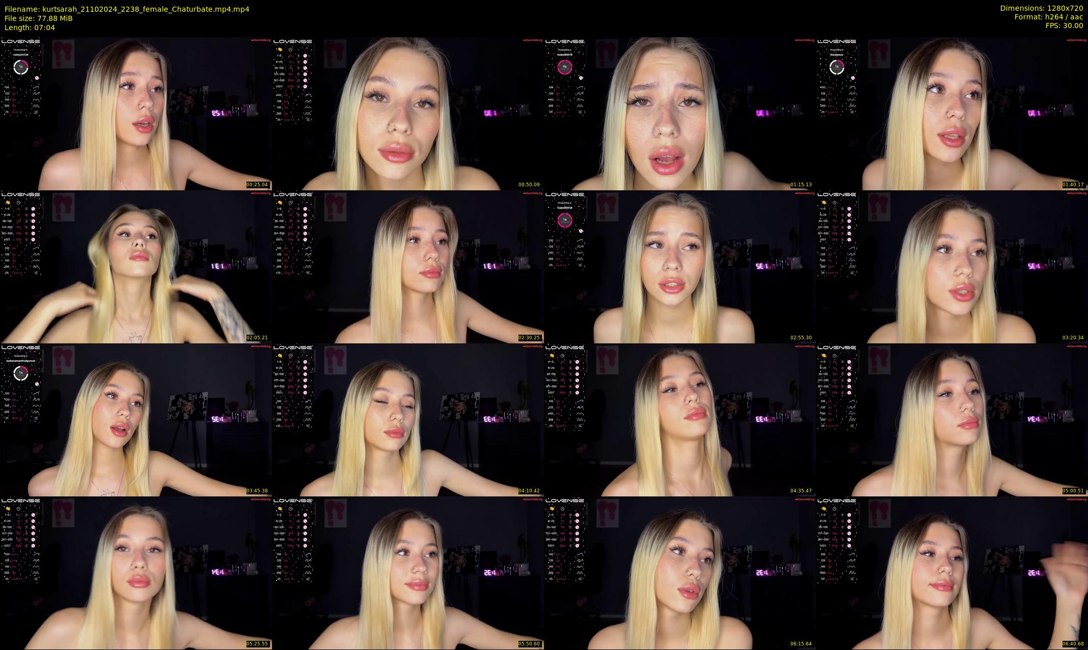 kurtsarah — 8 minute Chaturbate couple cam show recording, 720p, Oct 21, 2024