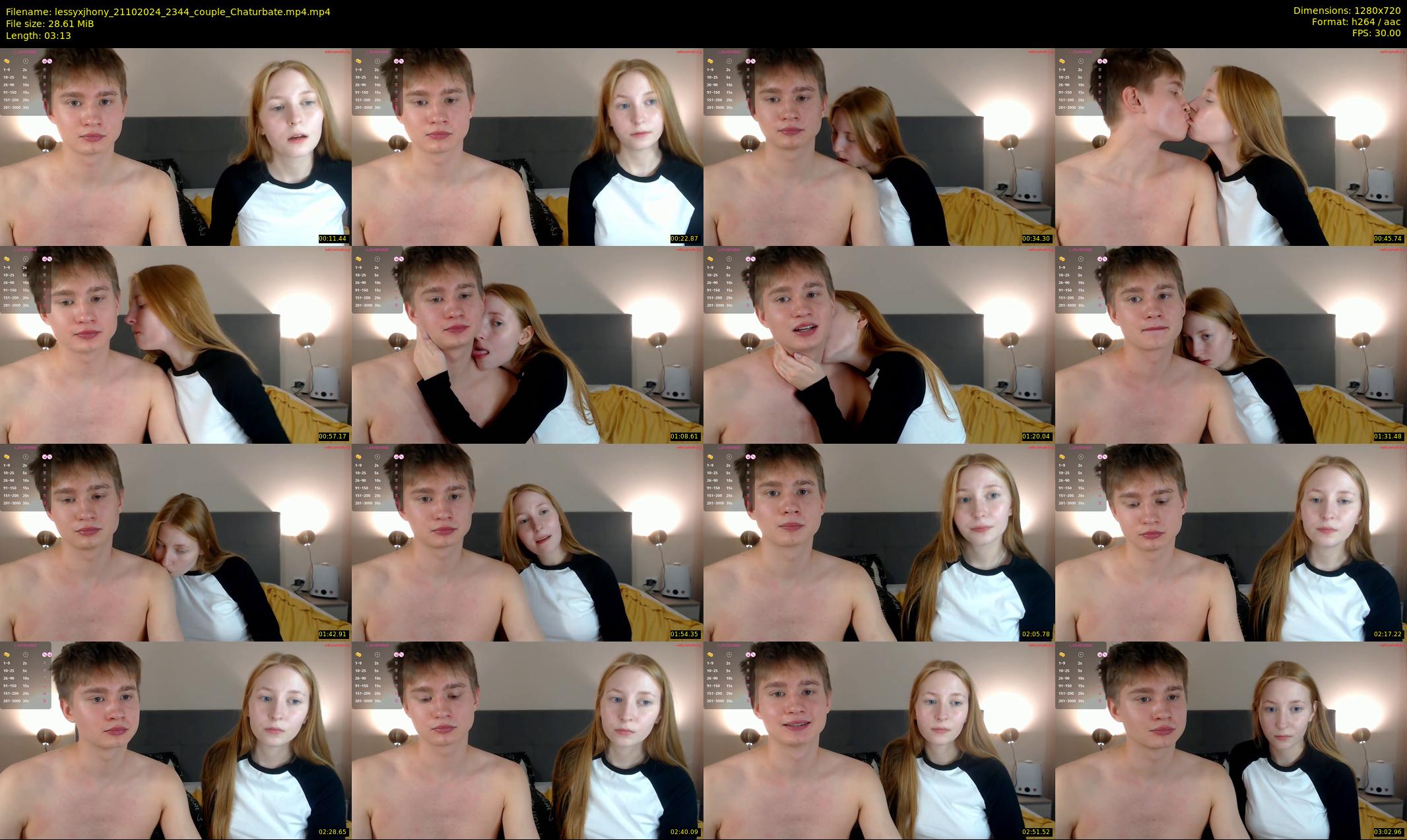 lessyxjhony — 4 minute Chaturbate couple cam show recording, 720p, Oct 21, 2024