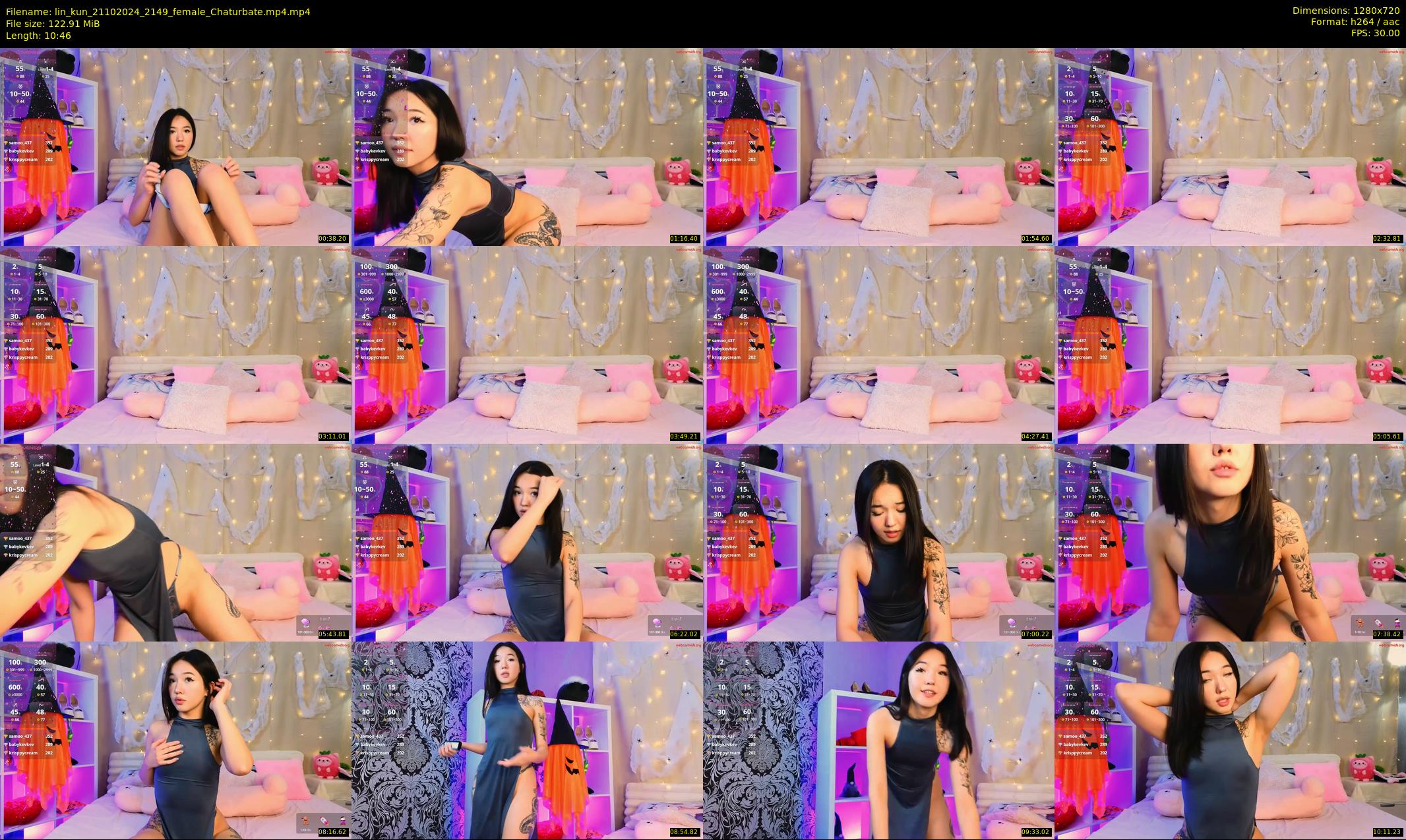 lin_kun — 11 minute Chaturbate female cam show recording, 720p, Oct 21, 2024