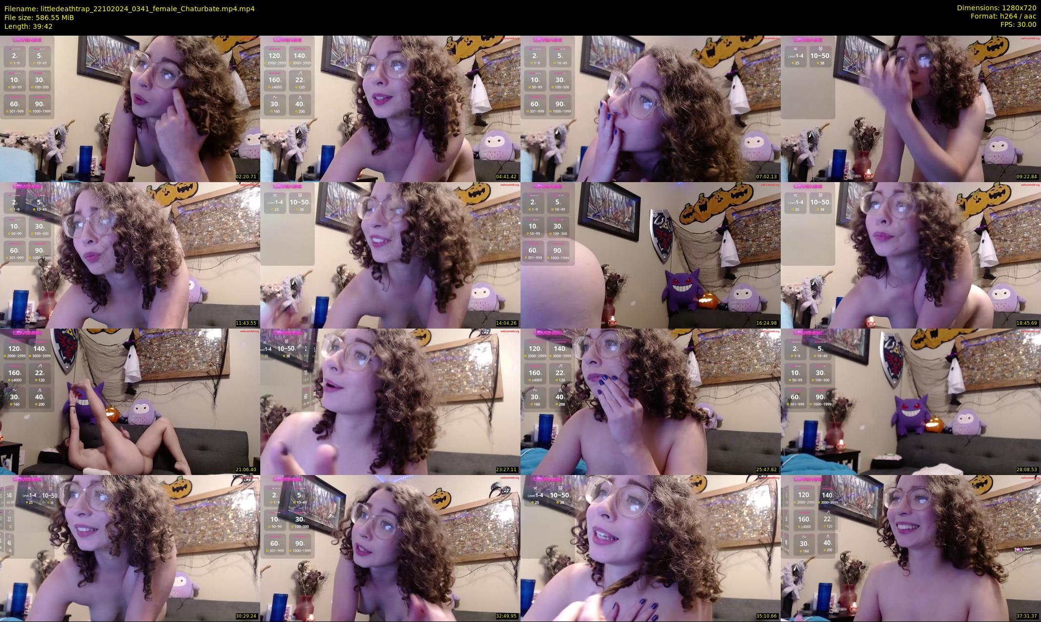littledeathtrap — 40 minute Chaturbate female cam show recording, 720p, Oct 22, 2024
