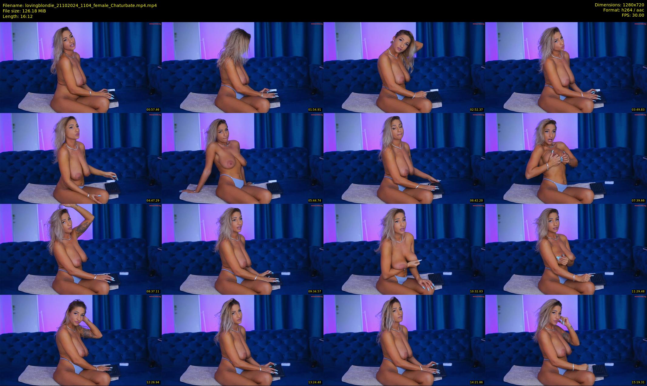 lovingblondie — 17 minute Chaturbate female cam show recording, 720p, Oct 21, 2024