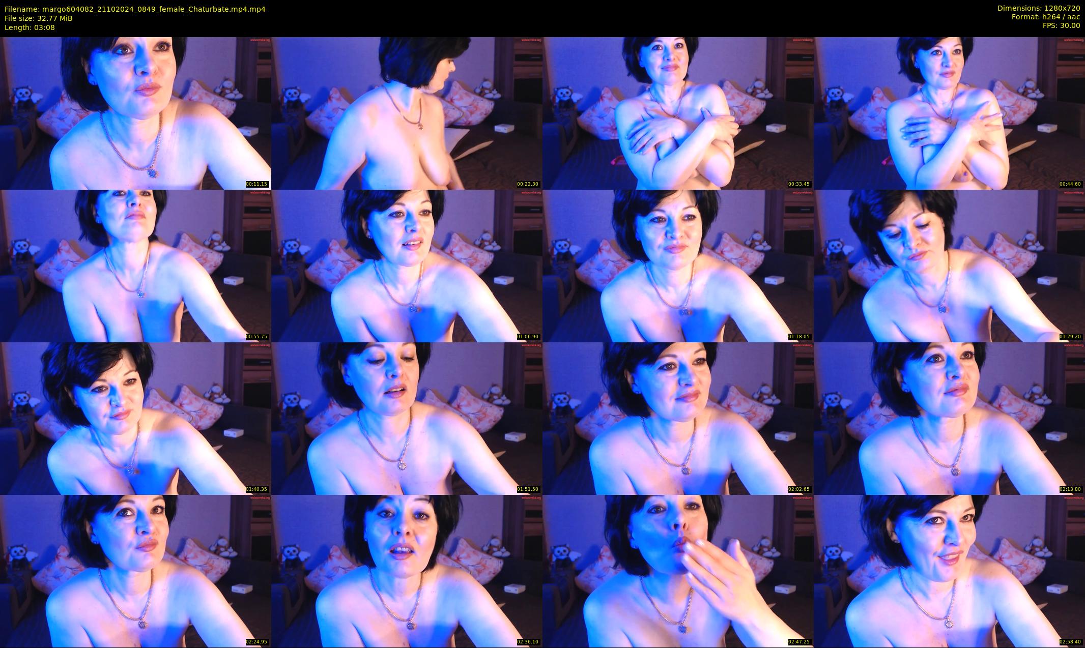 margo604082 — 4 minute Chaturbate female cam show recording, 720p, Oct 21, 2024
