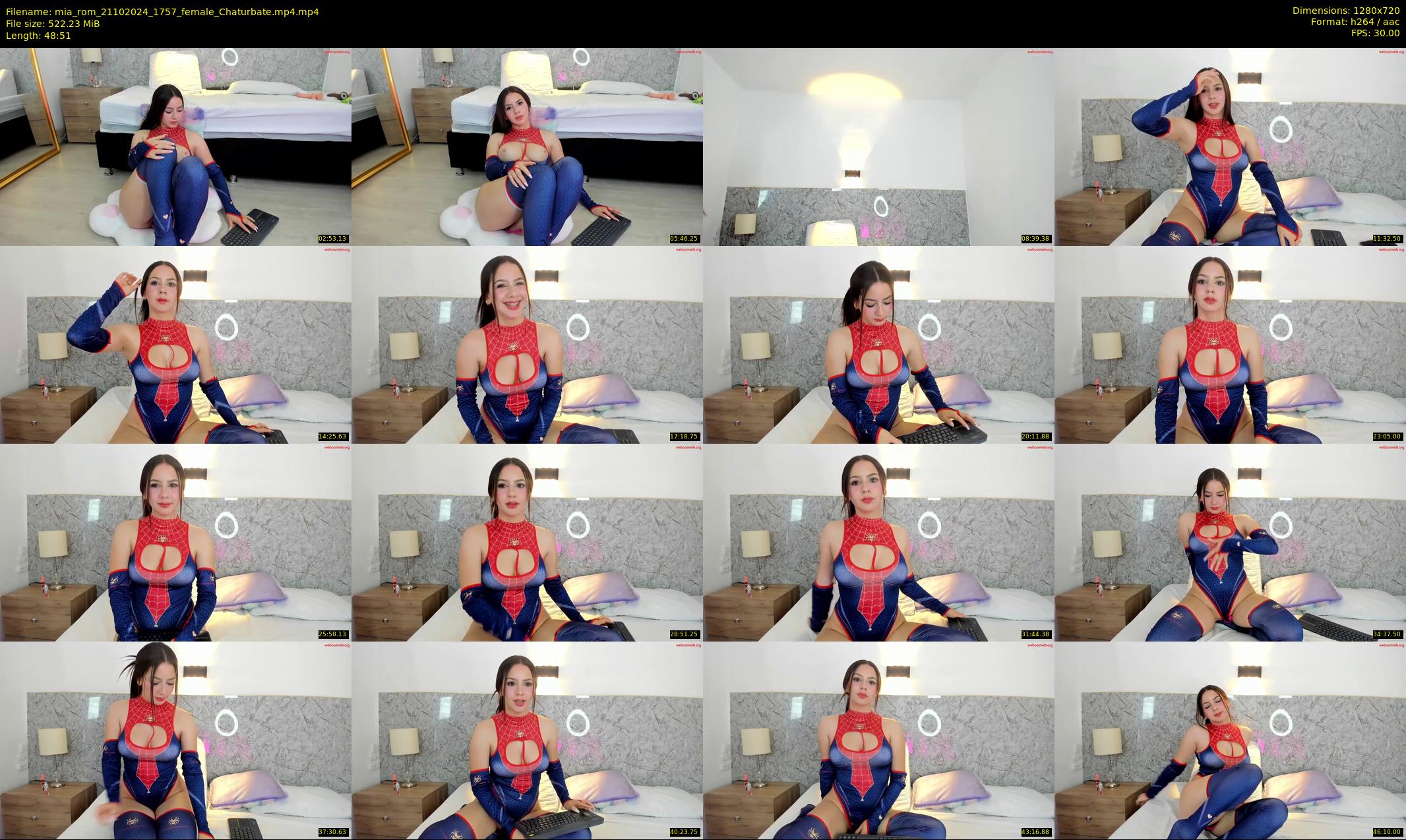 mia_rom — 49 minute Chaturbate female cam show recording, 720p, Oct 21, 2024