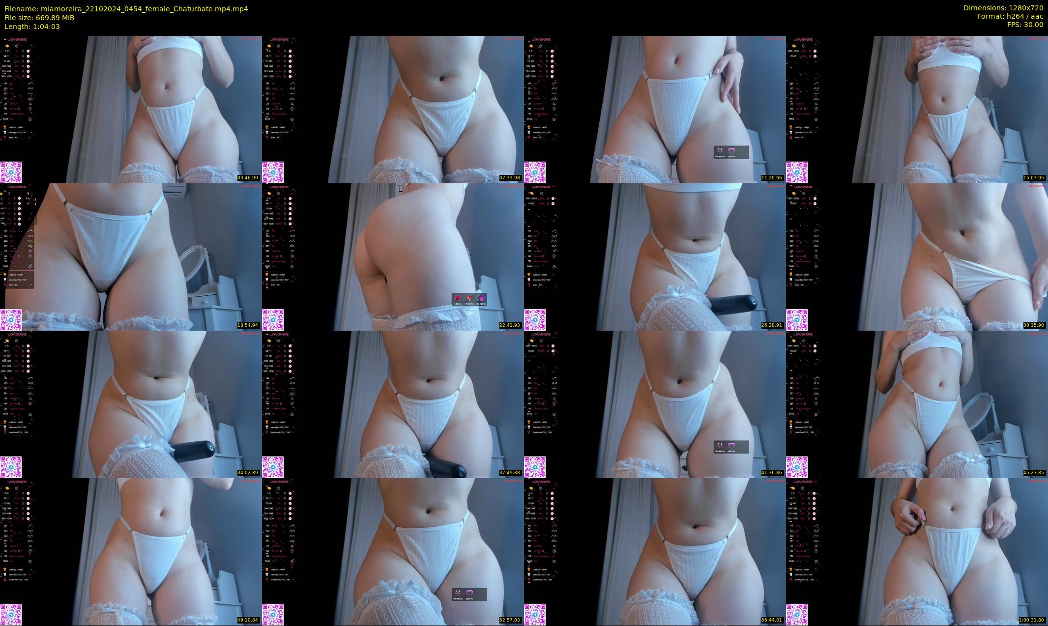 miamoreira — 65 minute Chaturbate female cam show recording, 720p, Oct 22, 2024