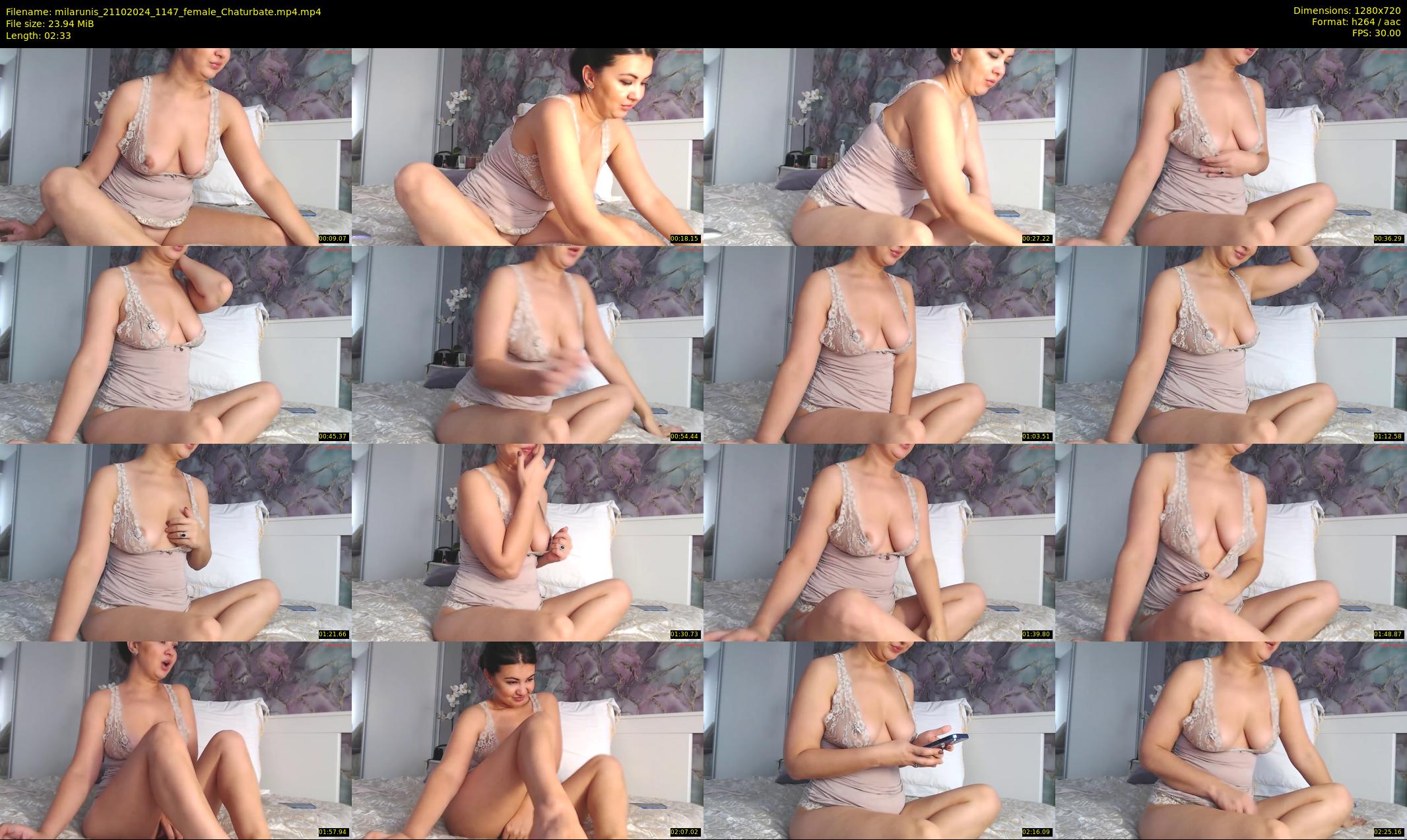milarunis — 3 minute Chaturbate female cam show recording, 720p, Oct 21, 2024