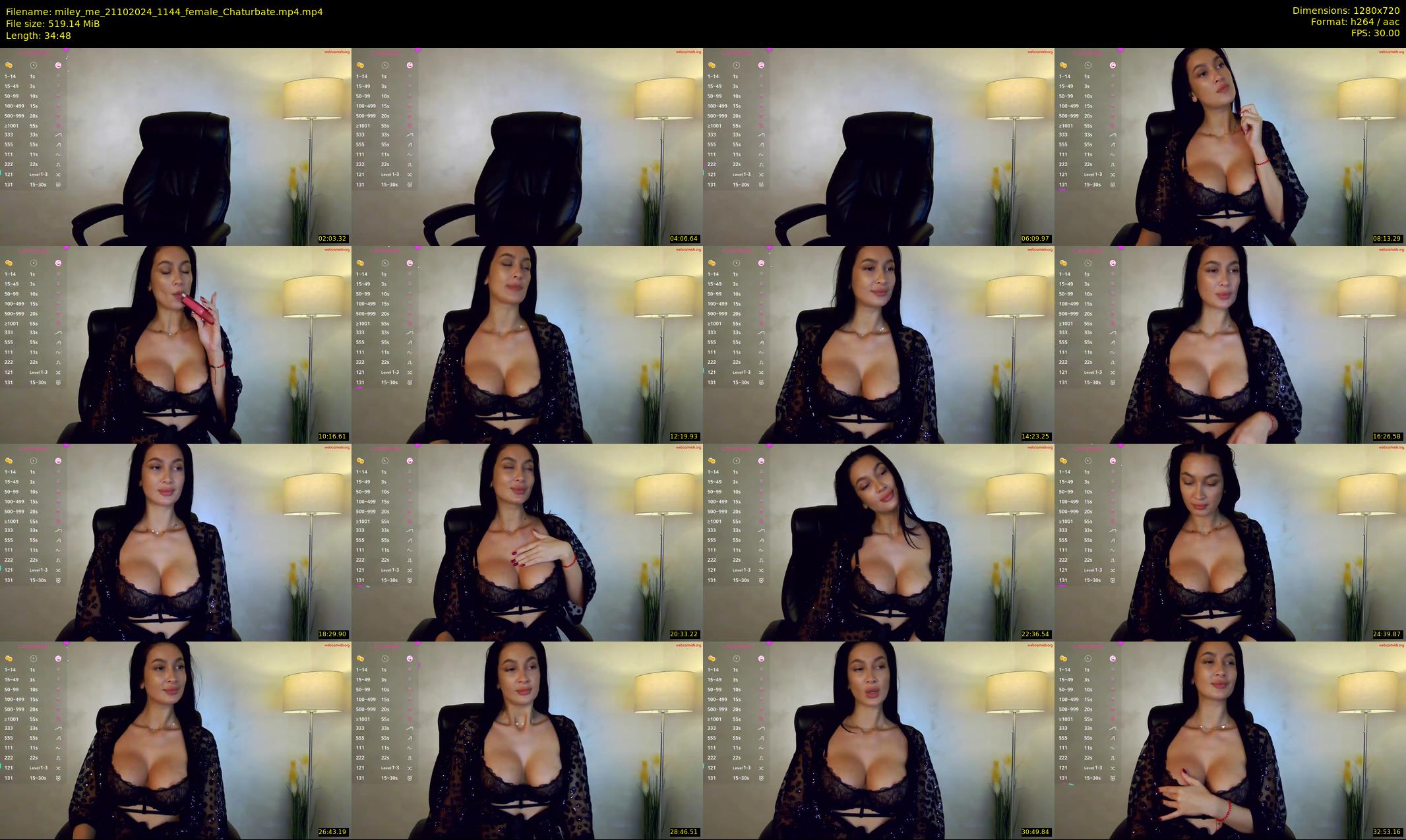 miley_me — 35 minute Chaturbate female cam show recording, 720p, Oct 21, 2024