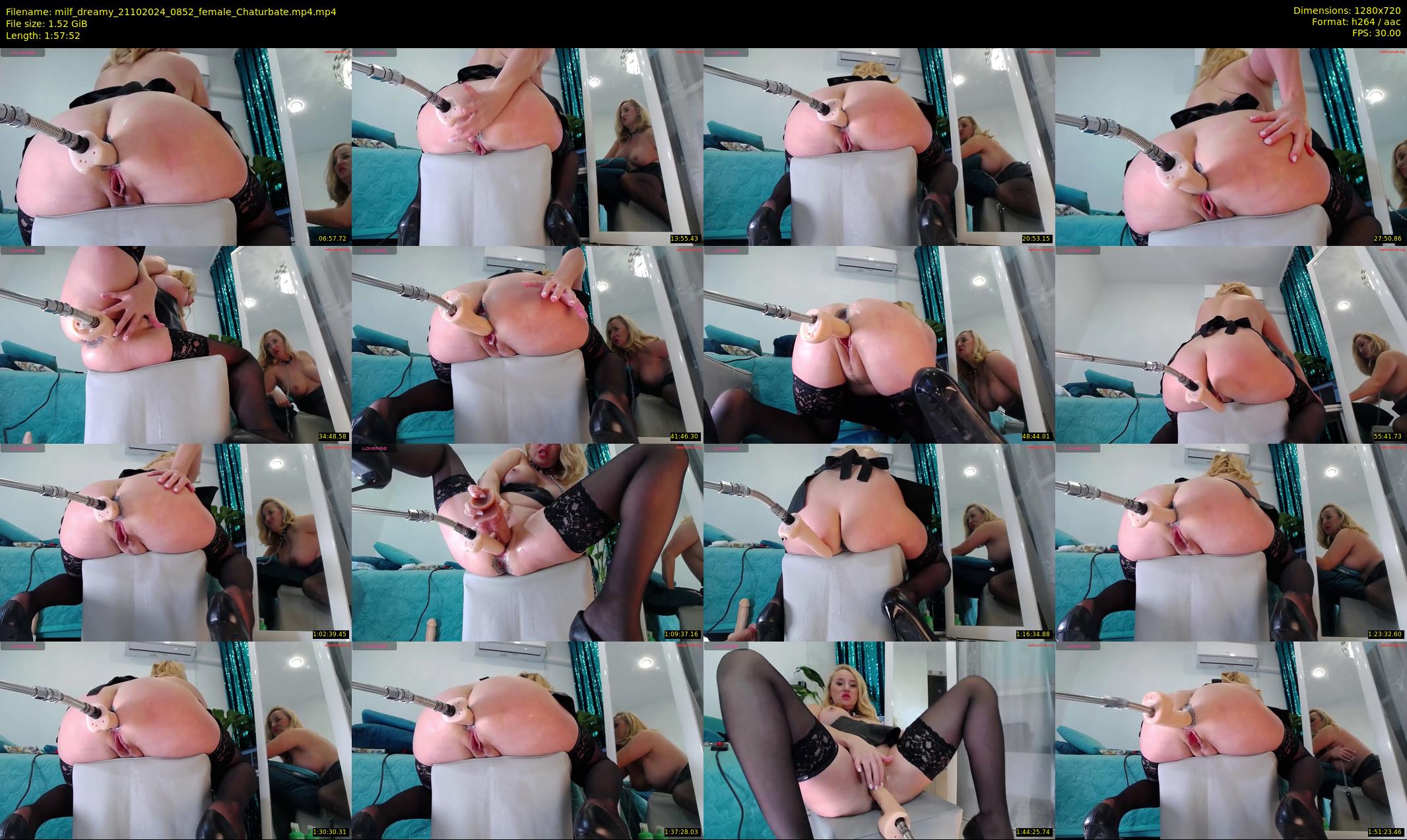 milf_dreamy — 118 minute Chaturbate female cam show recording, 720p, Oct 21, 2024