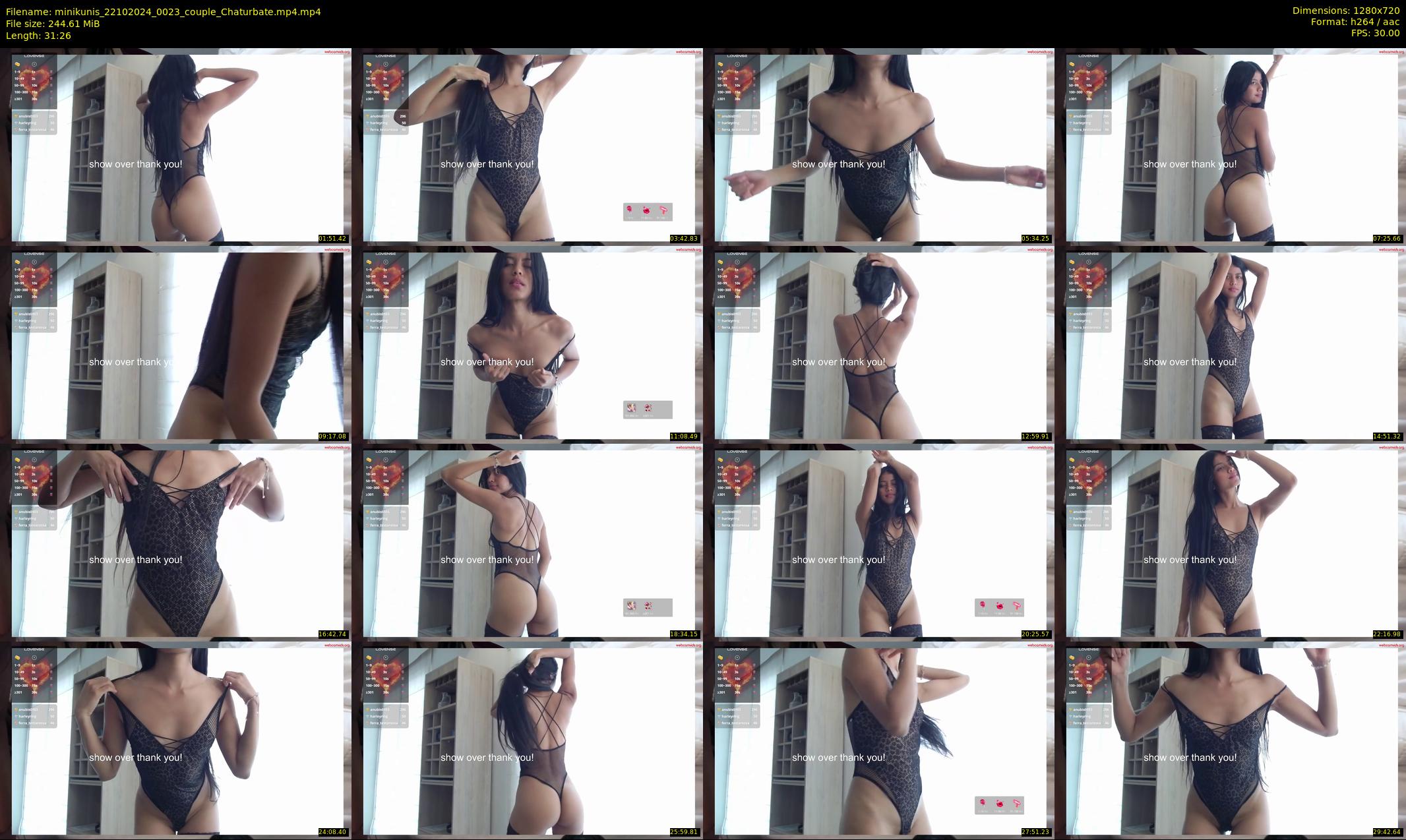 minikunis — 32 minute Chaturbate couple cam show recording, 720p, Oct 22, 2024