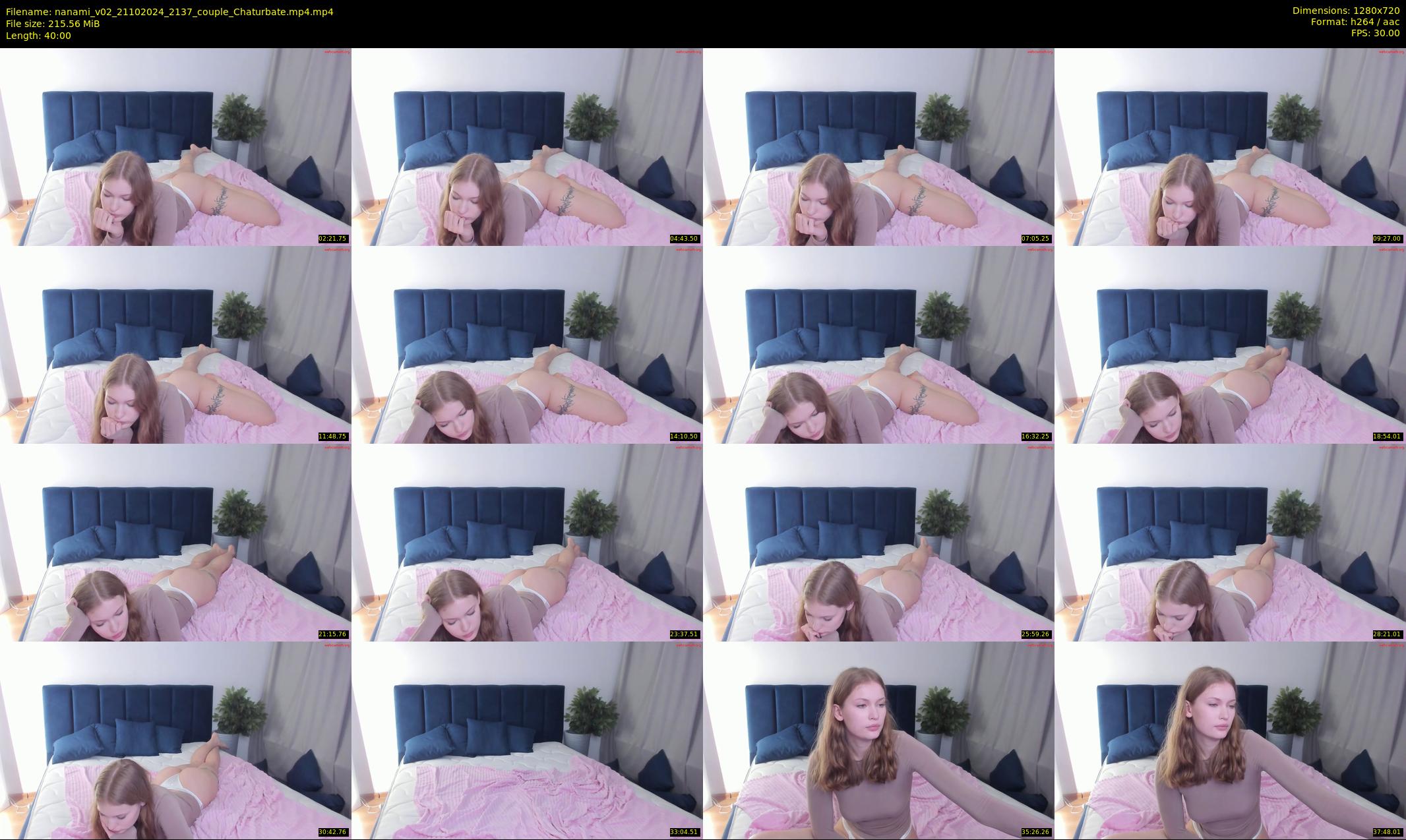 nanami_v02 — 40 minute Chaturbate couple cam show recording, 720p, Oct 21, 2024