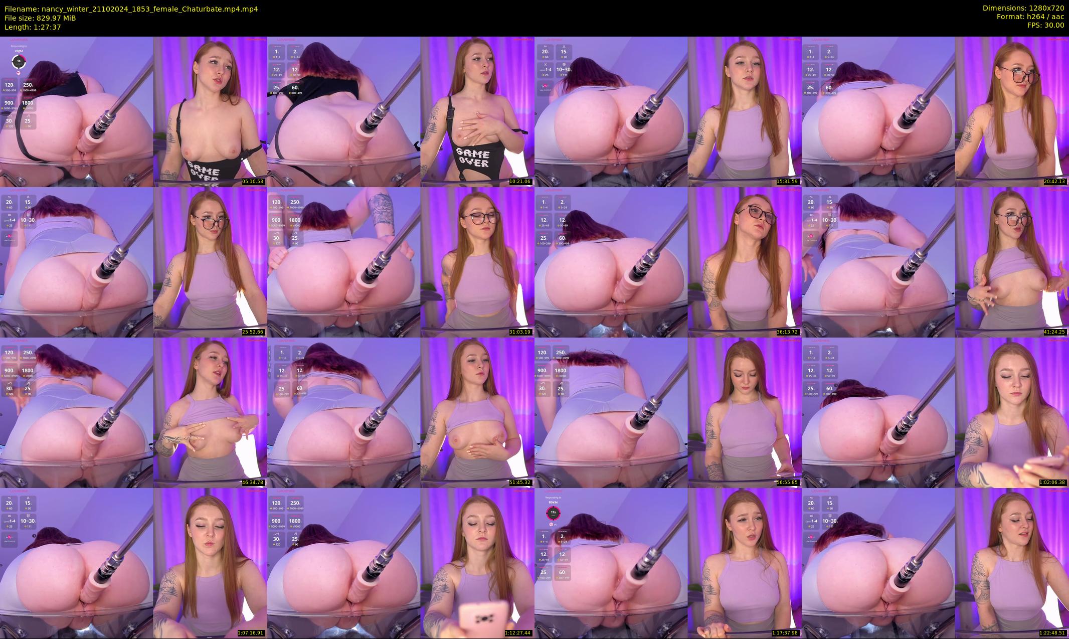 nancy_winter — 88 minute Chaturbate female cam show recording, 720p, Oct 21, 2024
