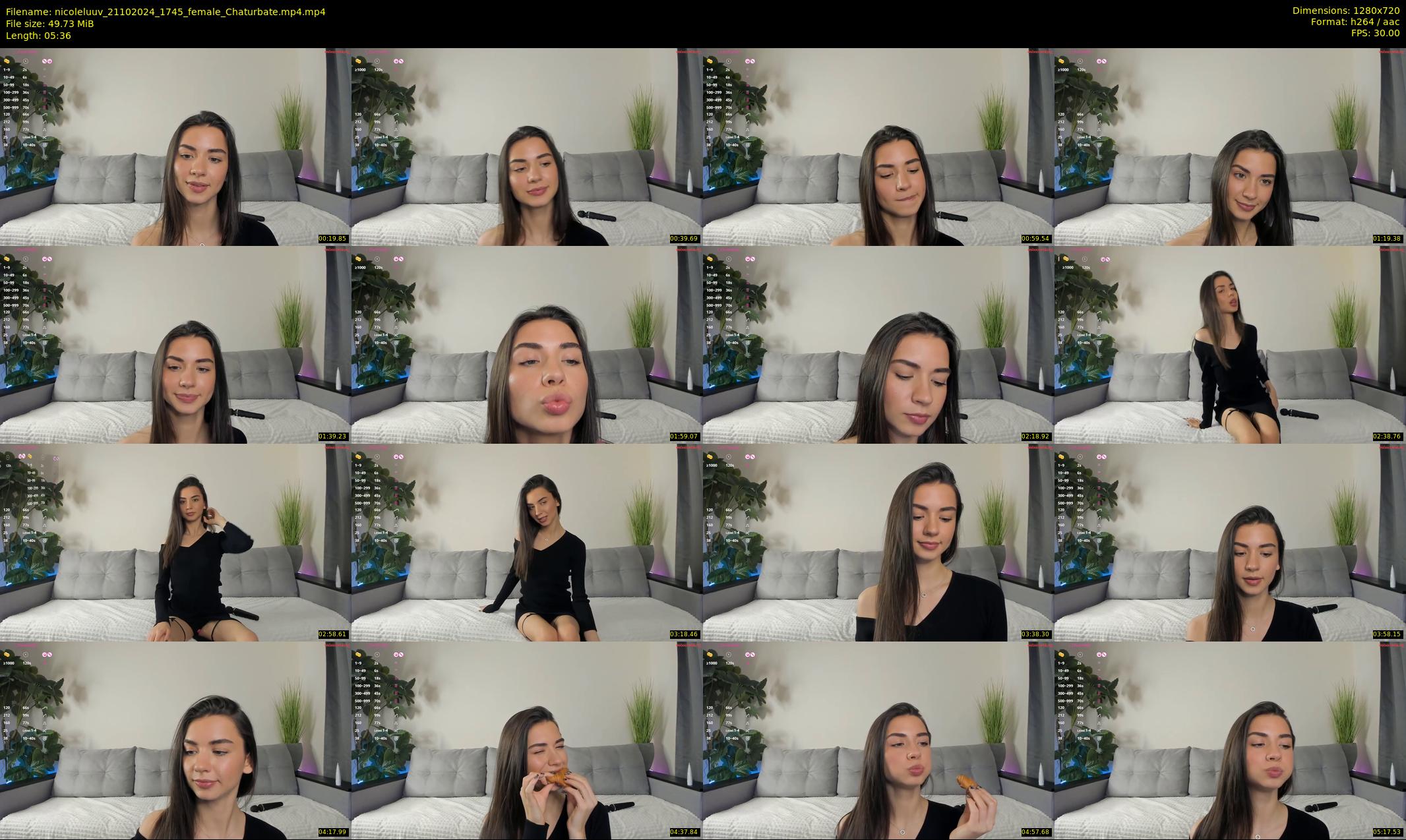 nicoleluuv — 6 minute Chaturbate female cam show recording, 720p, Oct 21, 2024
