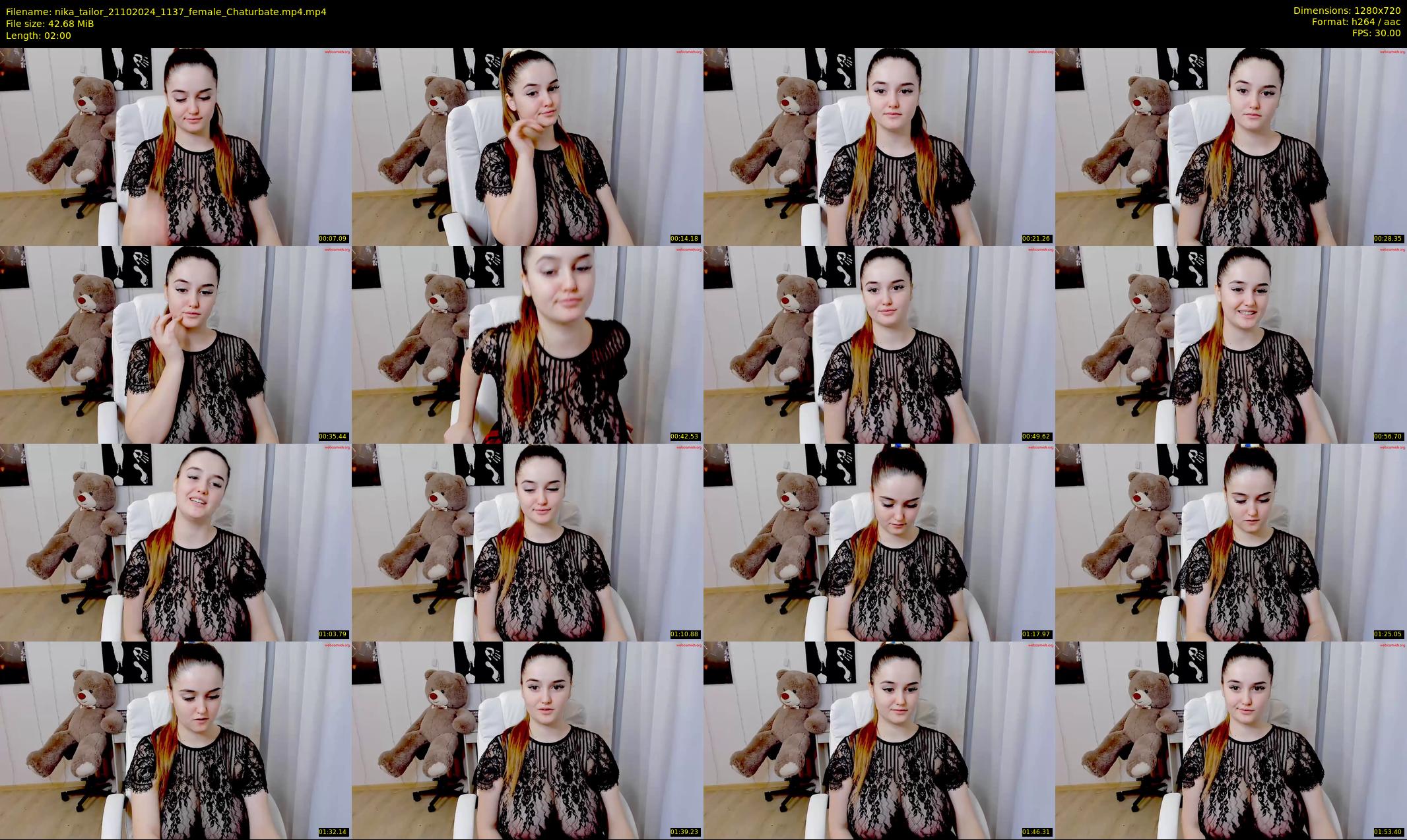 nika_tailor — 2 minute Chaturbate female cam show recording, 720p, Oct 21, 2024