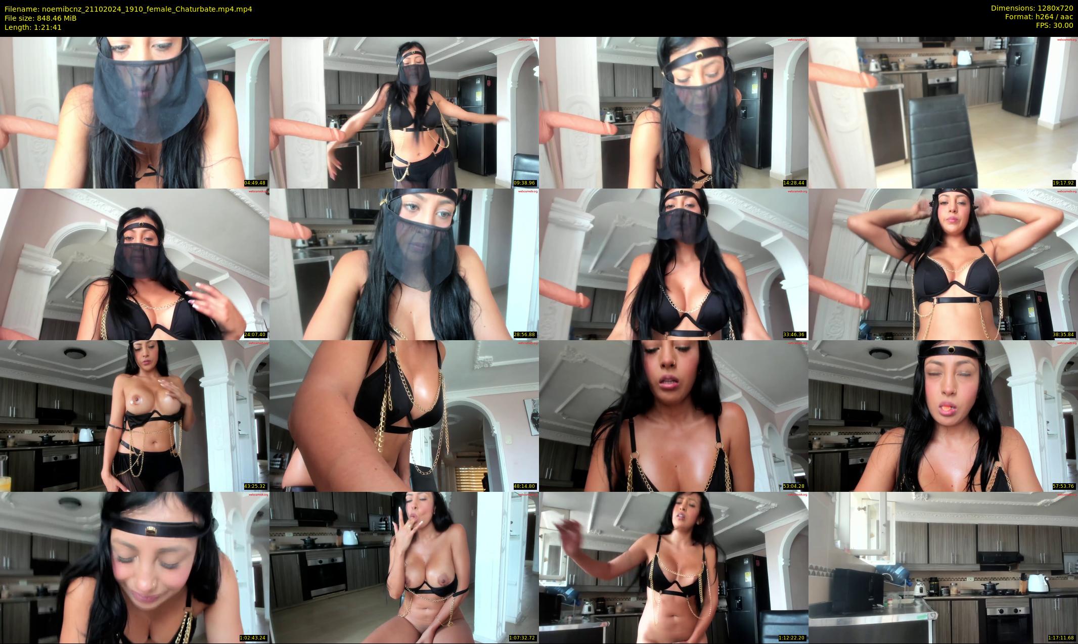 noemibcnz — 82 minute Chaturbate couple cam show recording, 720p, Oct 21, 2024