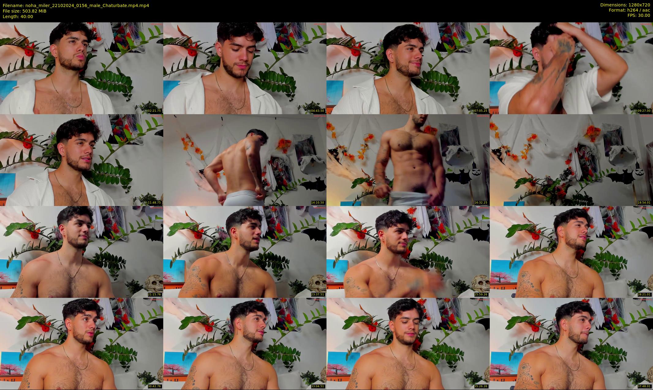 noha_miler — 40 minute Chaturbate male cam show recording, 720p, Oct 22, 2024