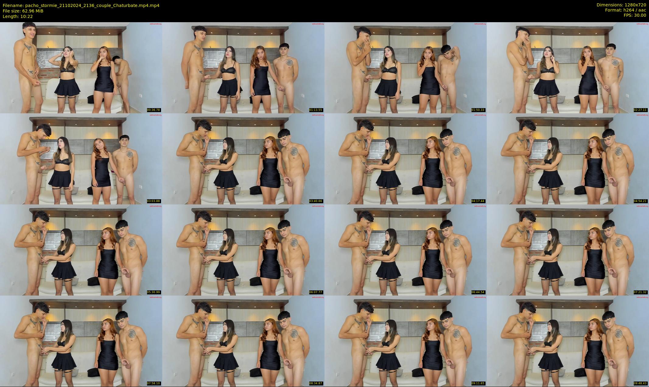 pacho_stormie — 11 minute Chaturbate couple cam show recording, 720p, Oct 21, 2024