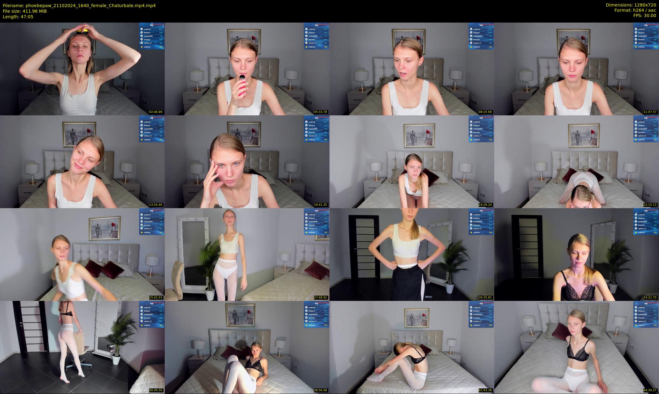 phoebepaw — 48 minute Chaturbate female cam show recording, 720p, Oct 21, 2024