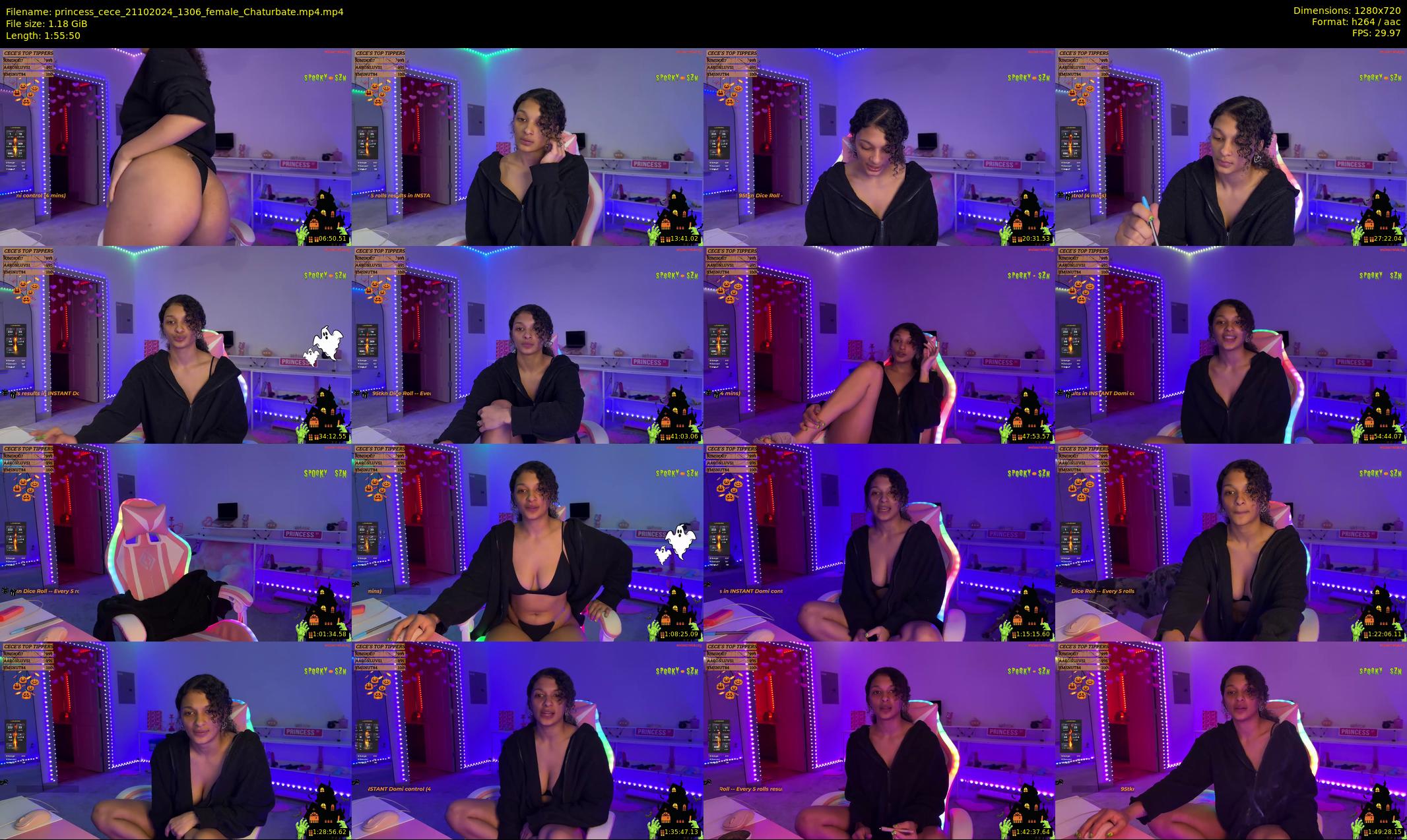 princess_cece — 116 minute Chaturbate female cam show recording, 720p, Oct 21, 2024