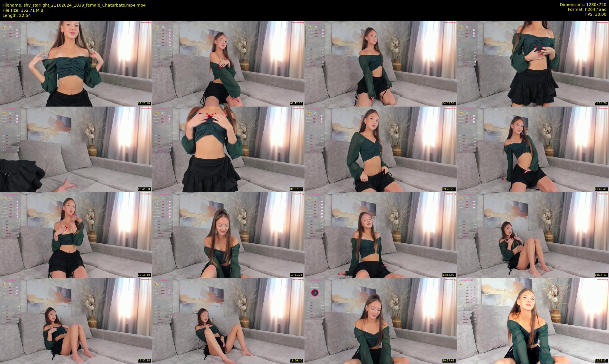 shy_starlight — 23 minute Chaturbate female cam show recording, 720p, Oct 21, 2024