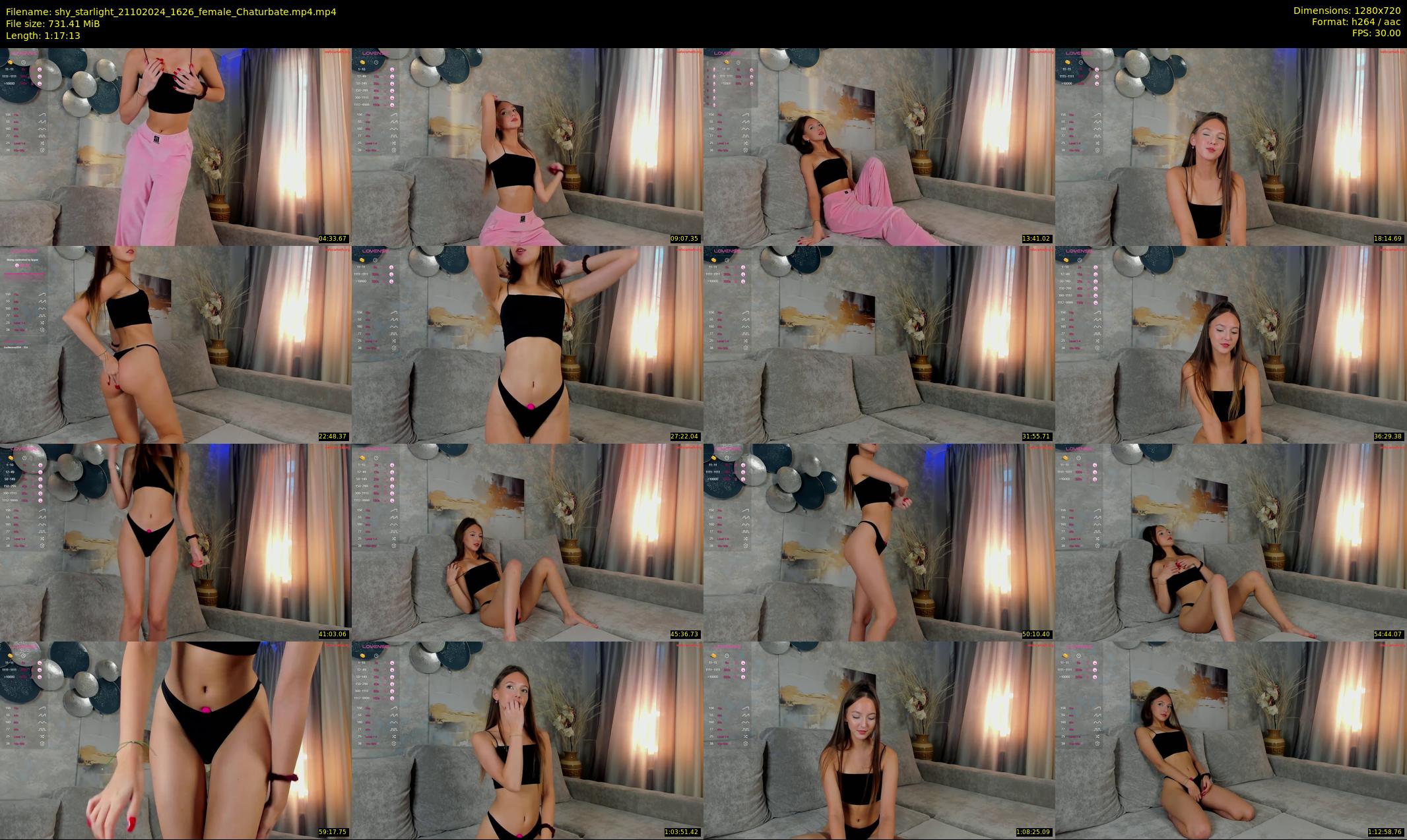 shy_starlight — 78 minute Chaturbate female cam show recording, 720p, Oct 21, 2024