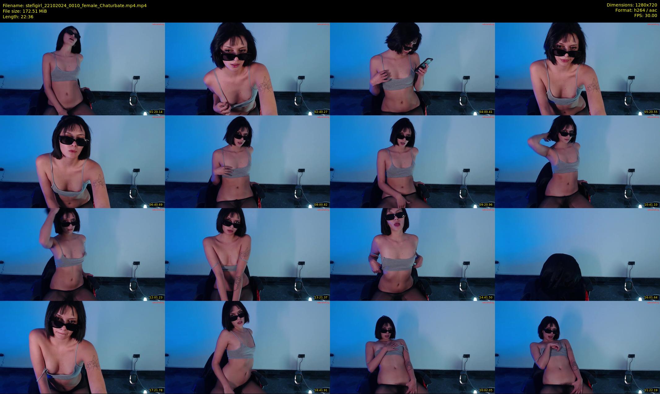 stefigirl — 23 minute Chaturbate female cam show recording, 720p, Oct 22, 2024