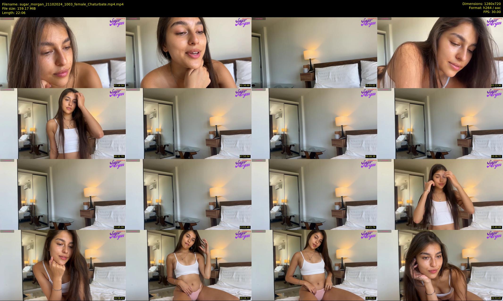 sugar_morgan — 23 minute Chaturbate female cam show recording, 720p, Oct 21, 2024