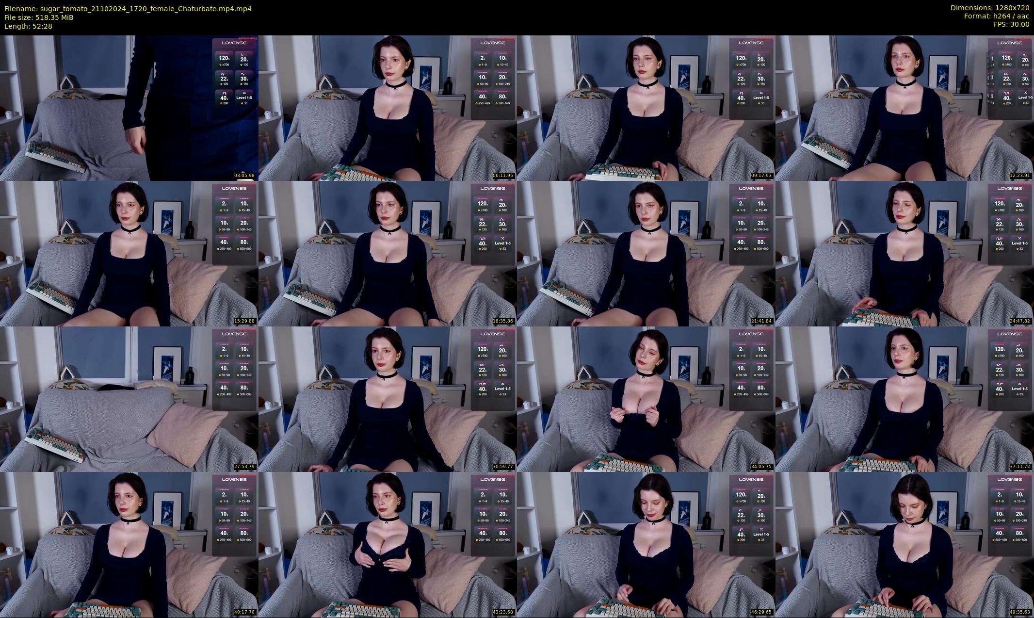 sugar_tomato — 53 minute Chaturbate female cam show recording, 720p, Oct 21, 2024
