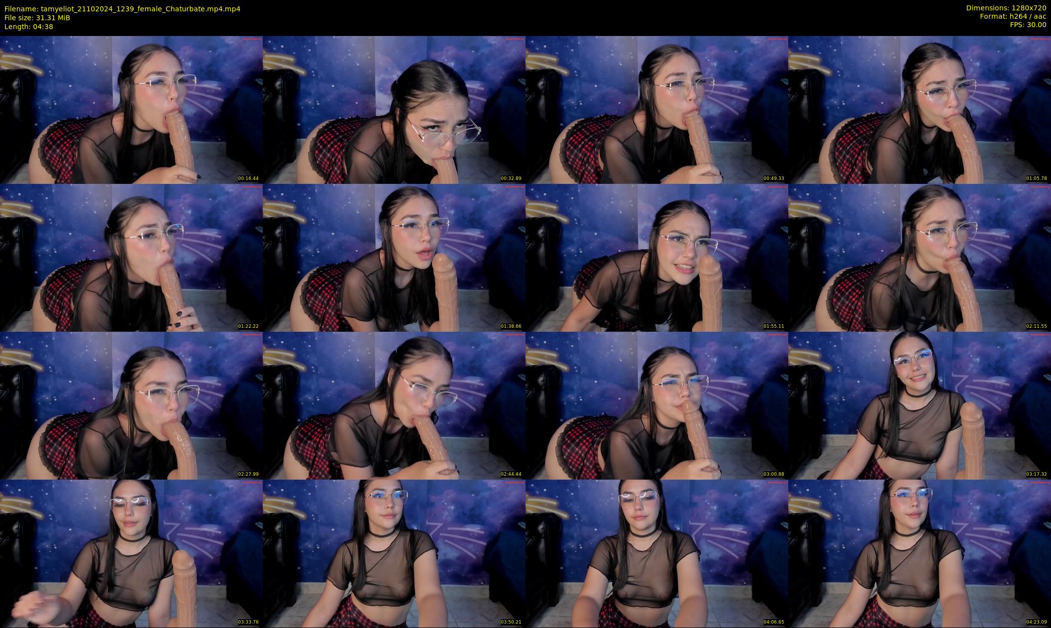 tamyeliot — 5 minute Chaturbate female cam show recording, 720p, Oct 21, 2024