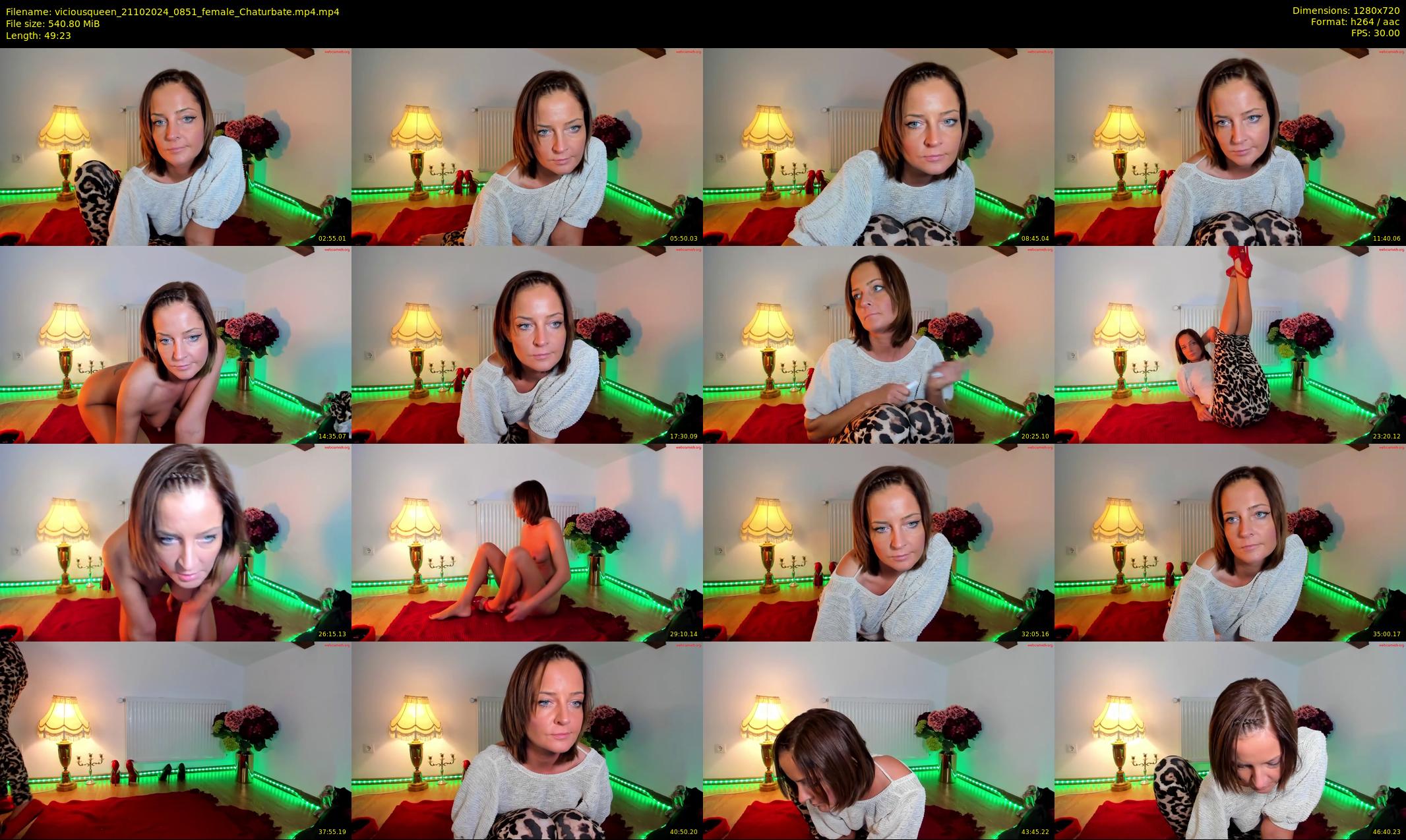 viciousqueen — 50 minute Chaturbate female cam show recording, 720p, Oct 21, 2024