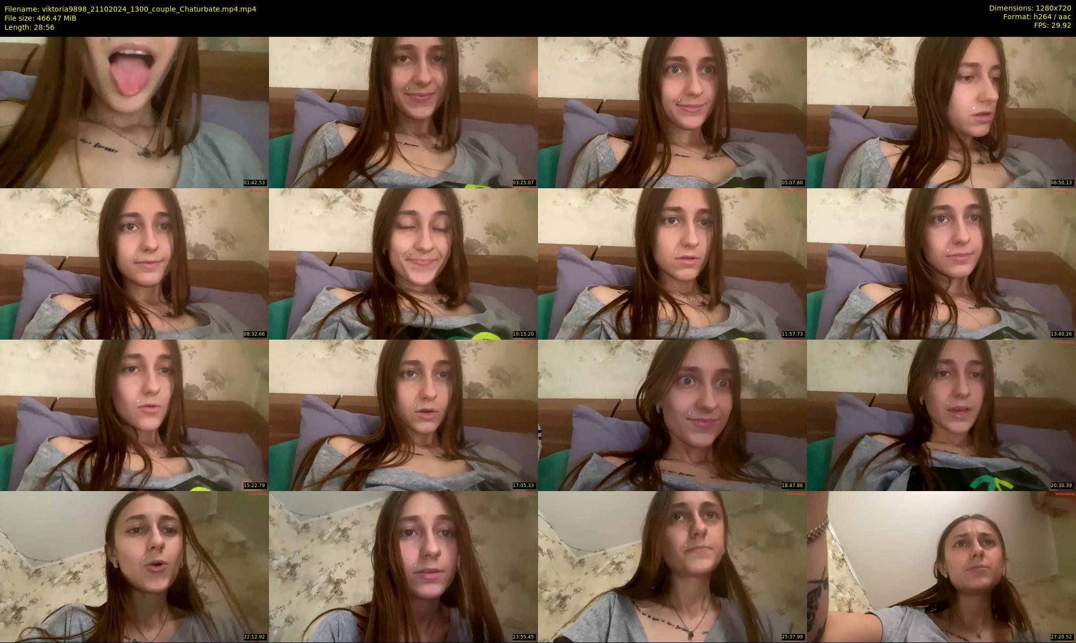 viktoria9898 — 29 minute Chaturbate couple cam show recording, 720p, Oct 21, 2024