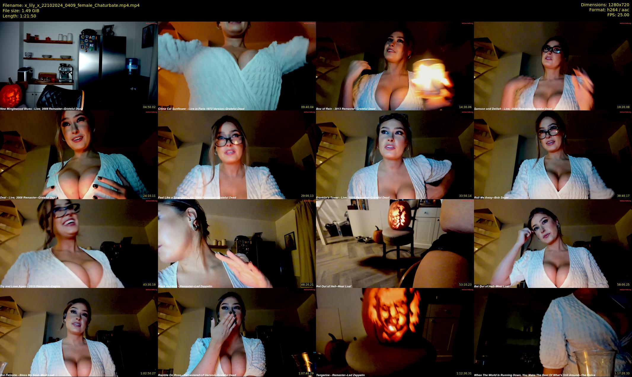 x_lily_x — 82 minute Chaturbate female cam show recording, 720p, Oct 22, 2024
