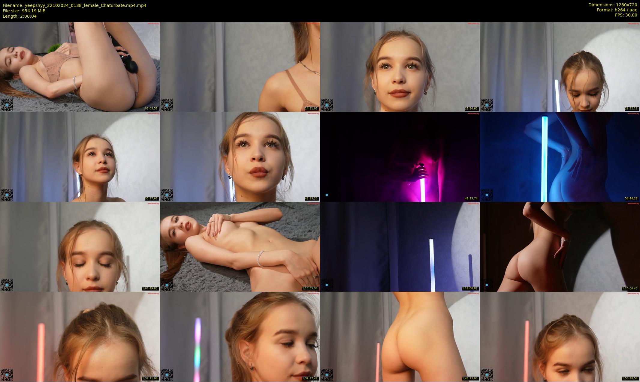 yeepshyy — 121 minute Chaturbate female cam show recording, 720p, Oct 22, 2024