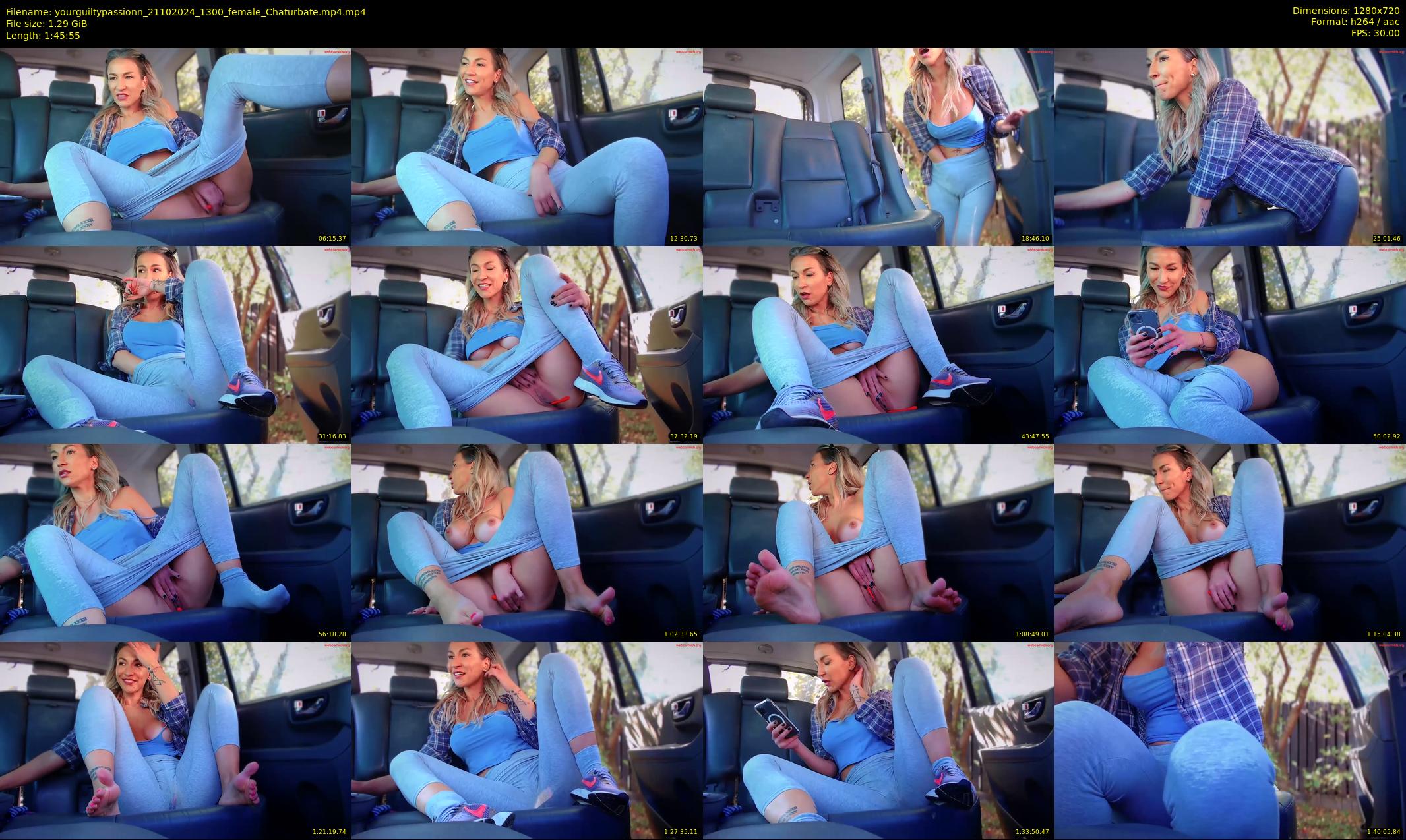 yourguiltypassionn — 106 minute Chaturbate female cam show recording, 720p, Oct 21, 2024